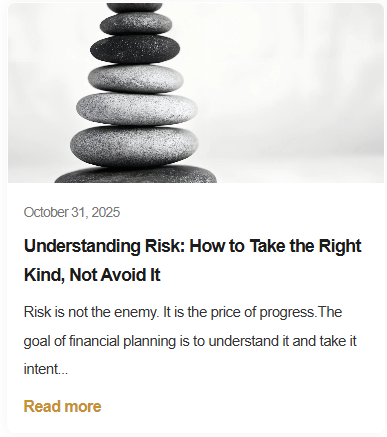 Understanding Risk article image by Bethesda Wealth Planning Group