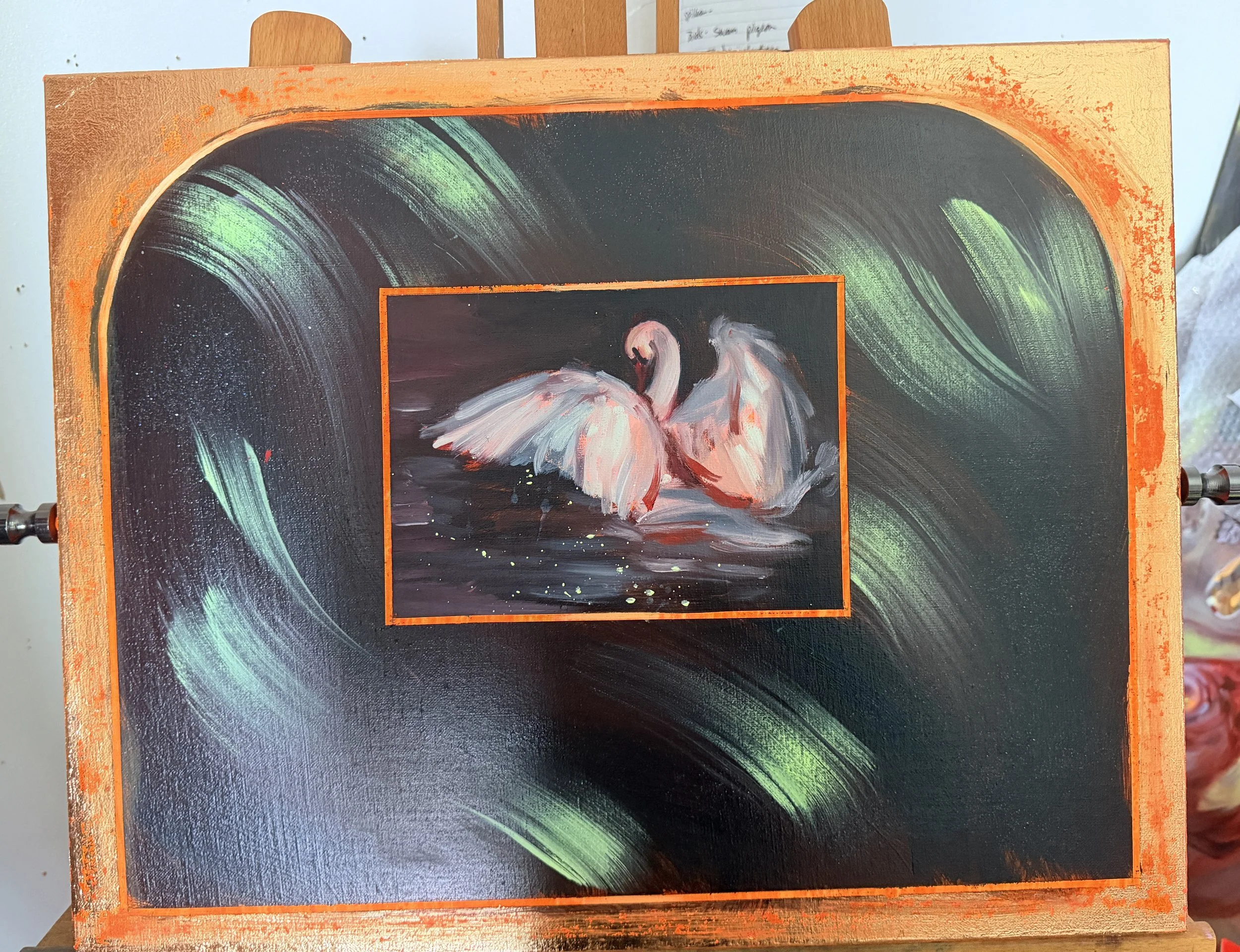 Bleeding Swan