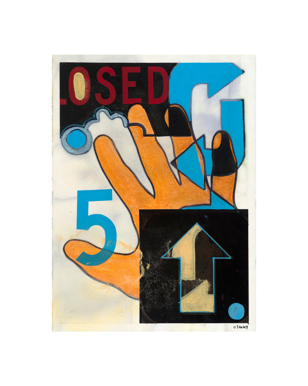 Orange Hand #5