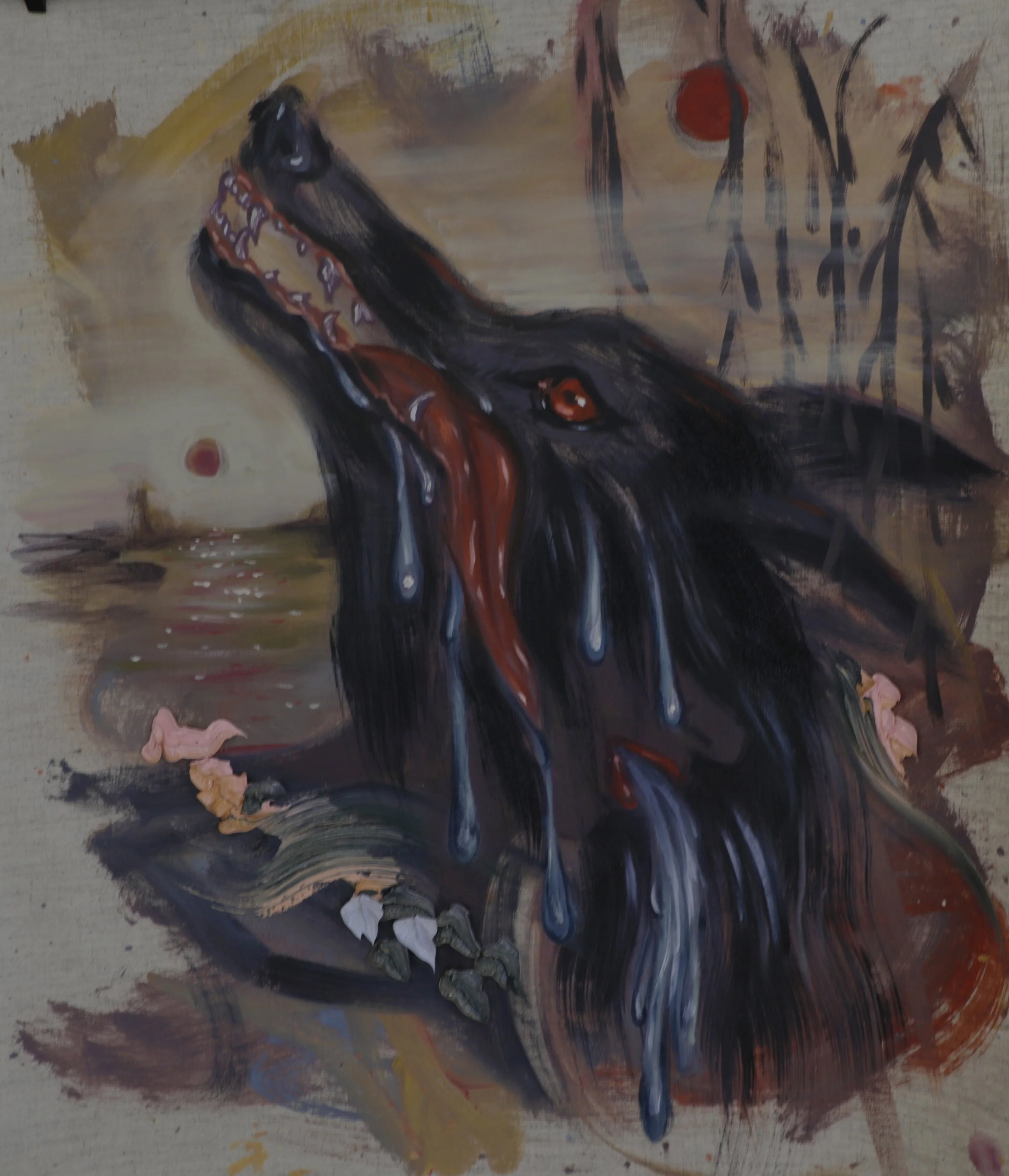 Lyssa as the Wolf