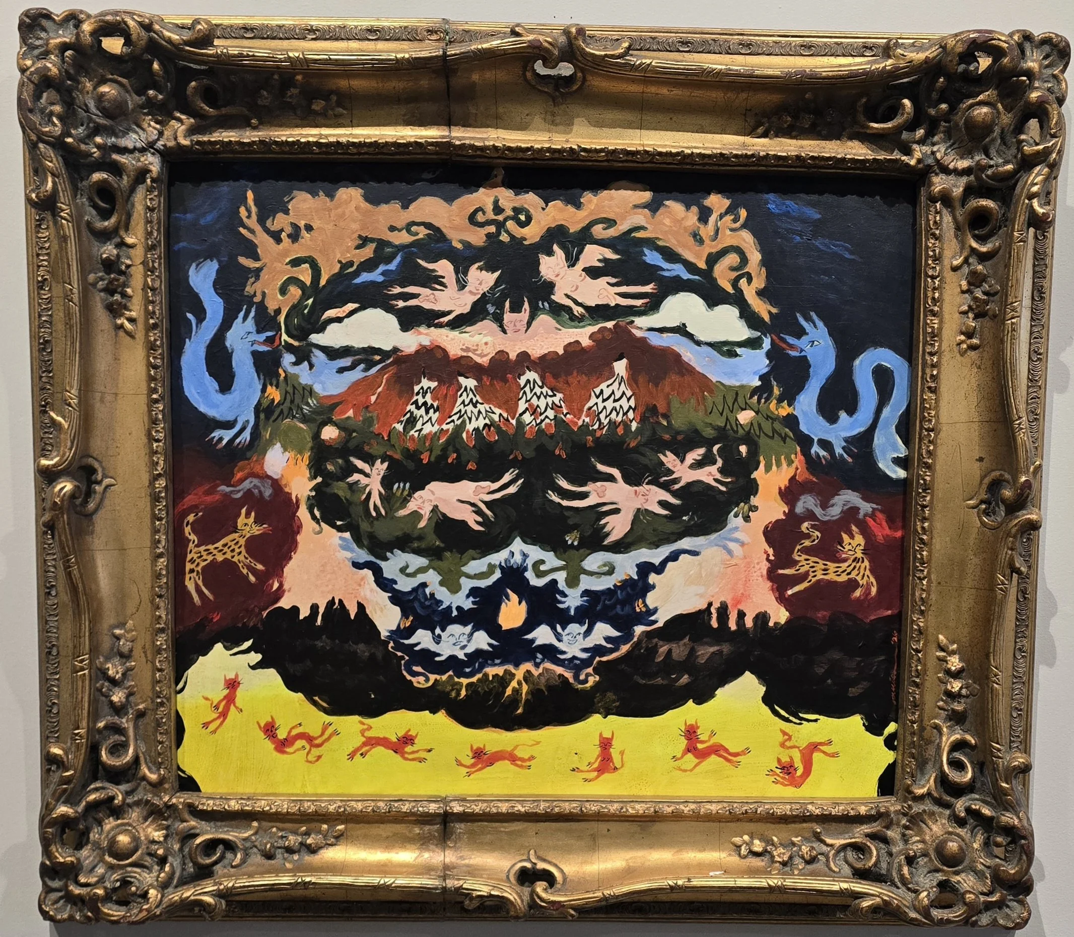 The Inferno of Non Bilateral Symmetry