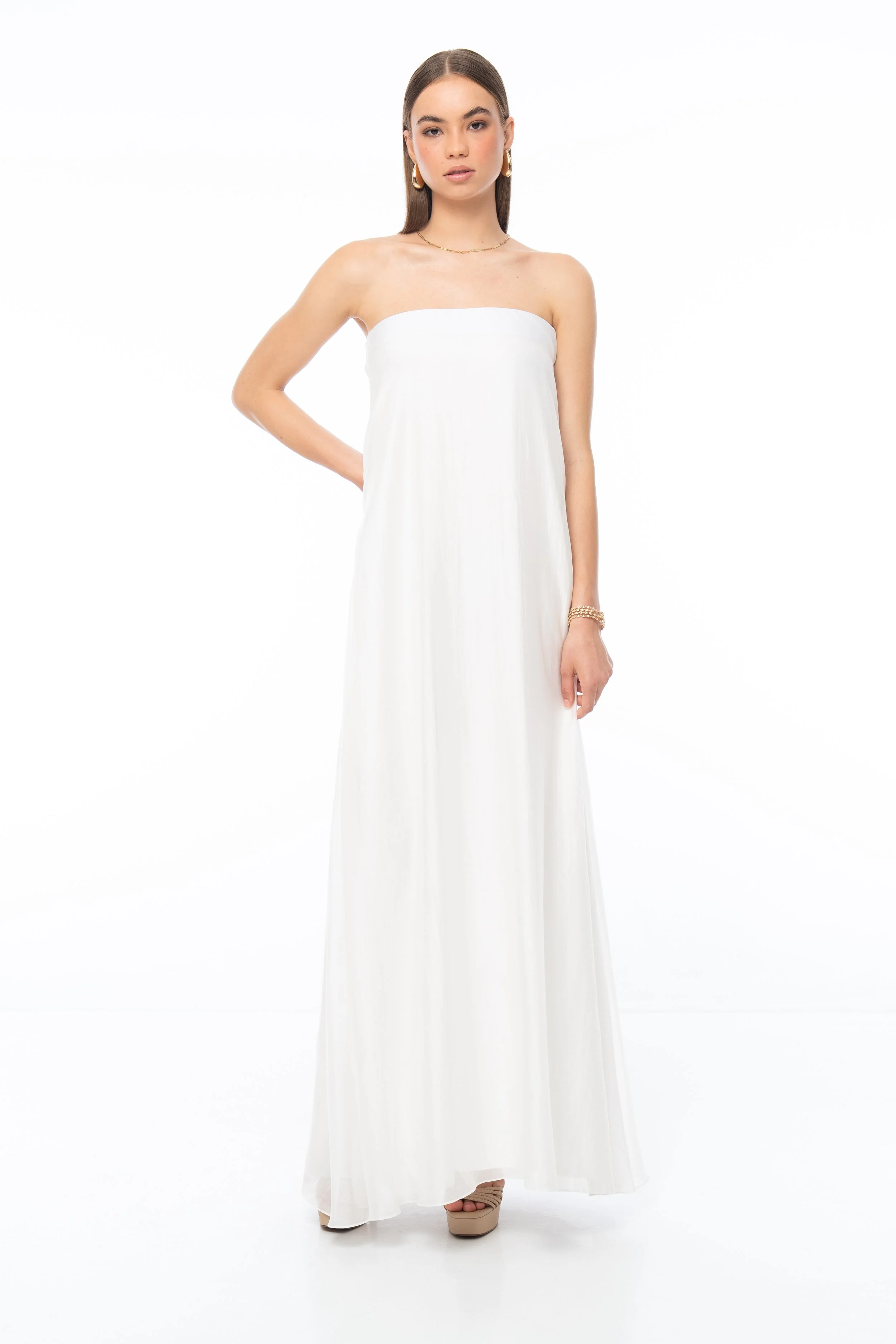 Talum Strapless Dress
