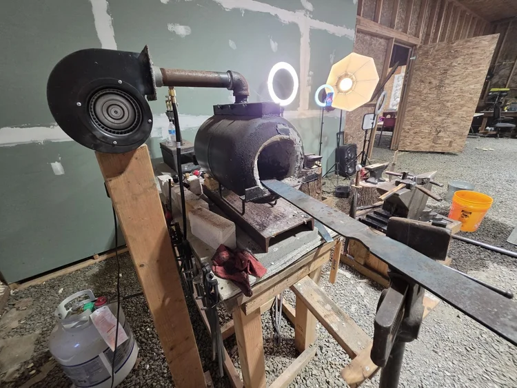 Forge, blower and tooling