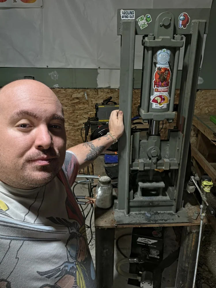 The 50-ton press