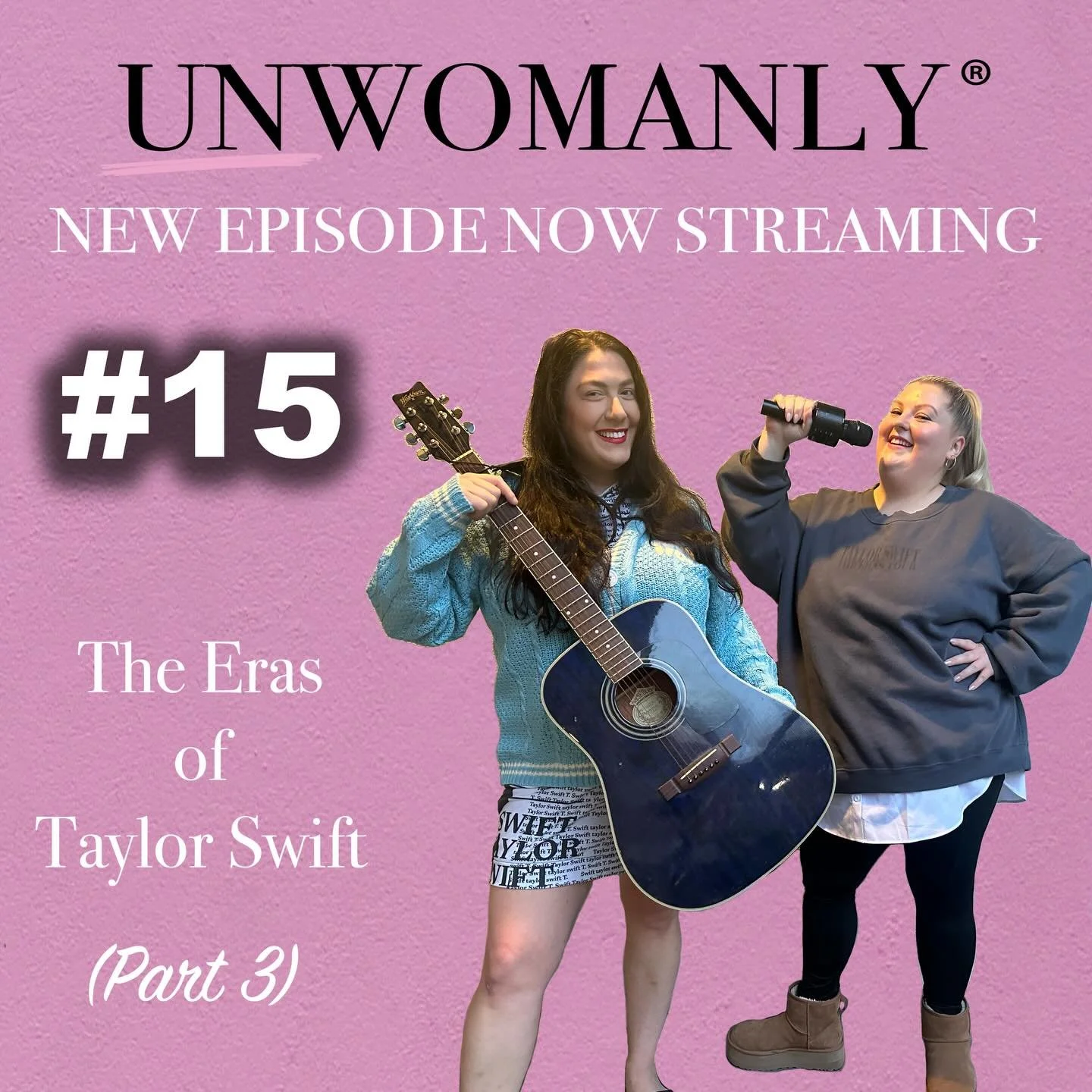 📣 NOW STREAMING ‼️ Episode 15 (Part 3 of The Eras of Taylor Swift) OUT NOW! 🎙️ (link in bio to listen!)