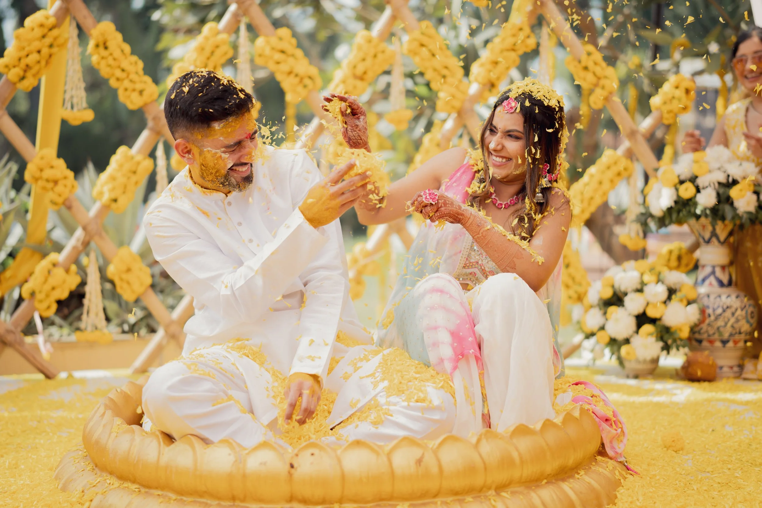 Himani & Vikas' Haldi