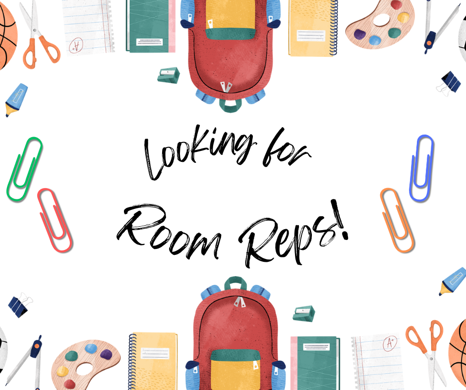 Sign Up to be a Room Rep!