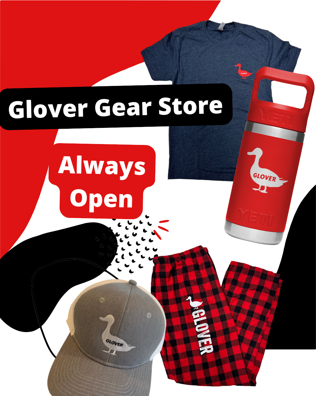 Check Out the Glover Gear Store!