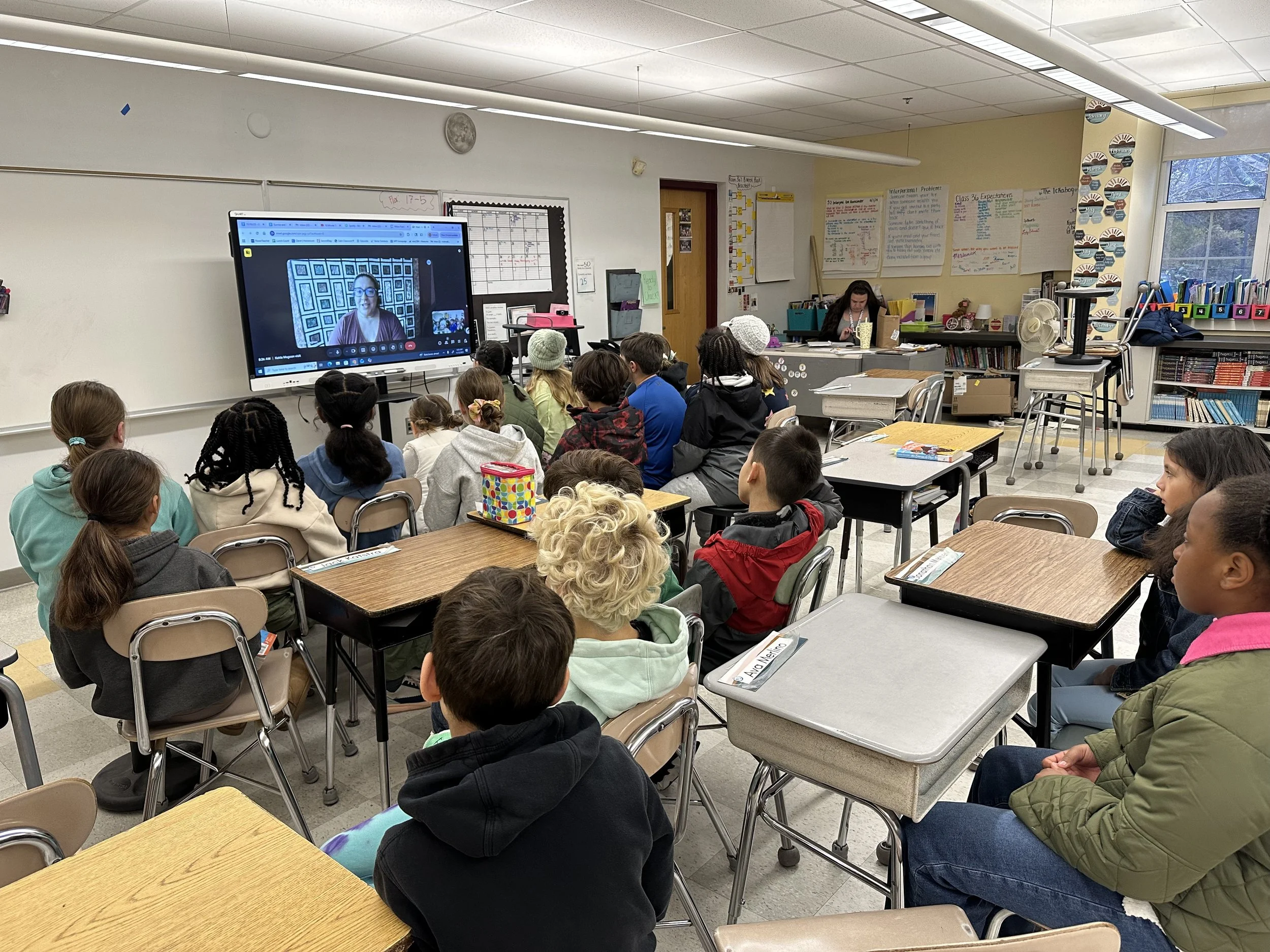 Glover Book Club Met Author Kekla Magoon