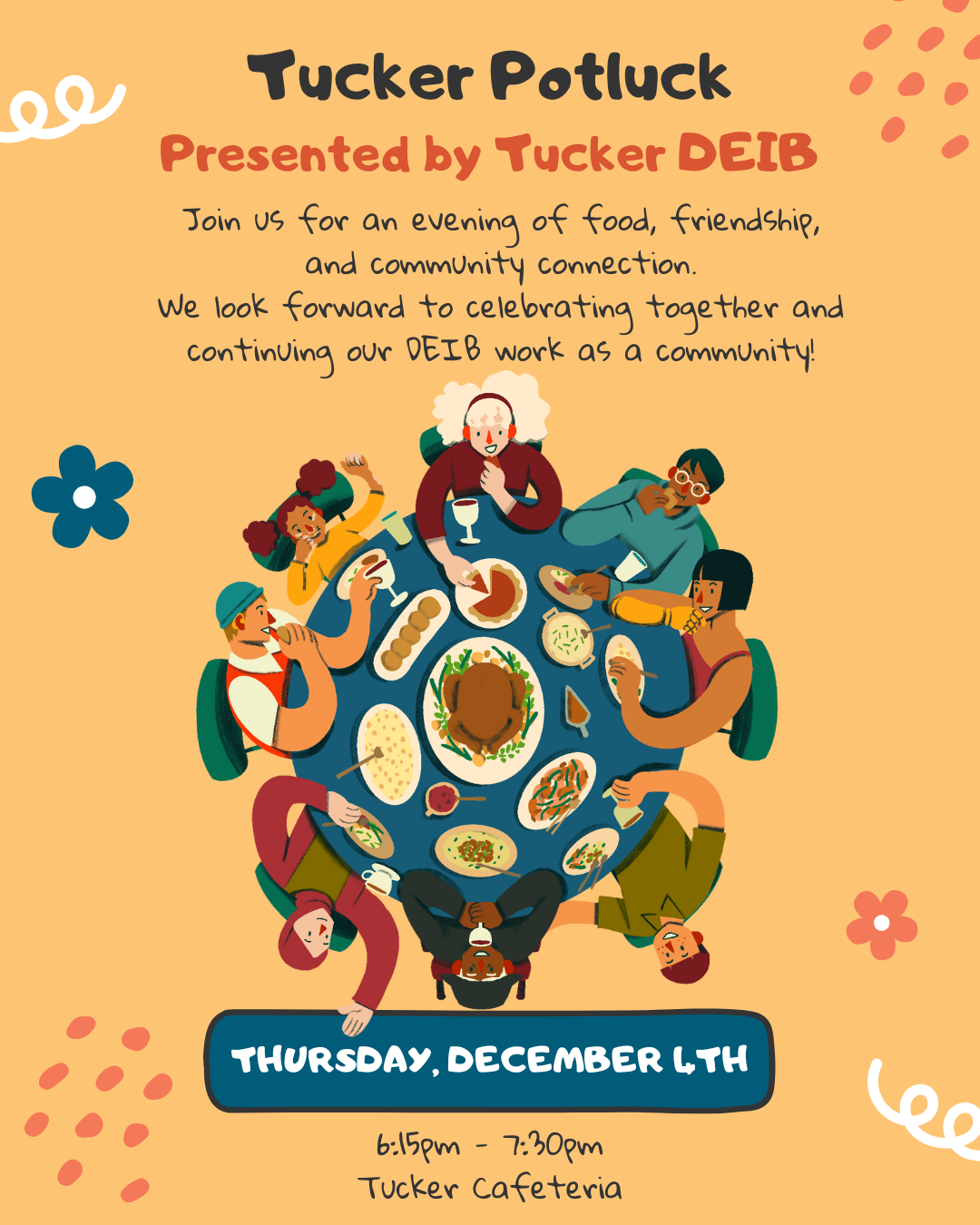 Two DEIB Potluck Dinners in One Week!
