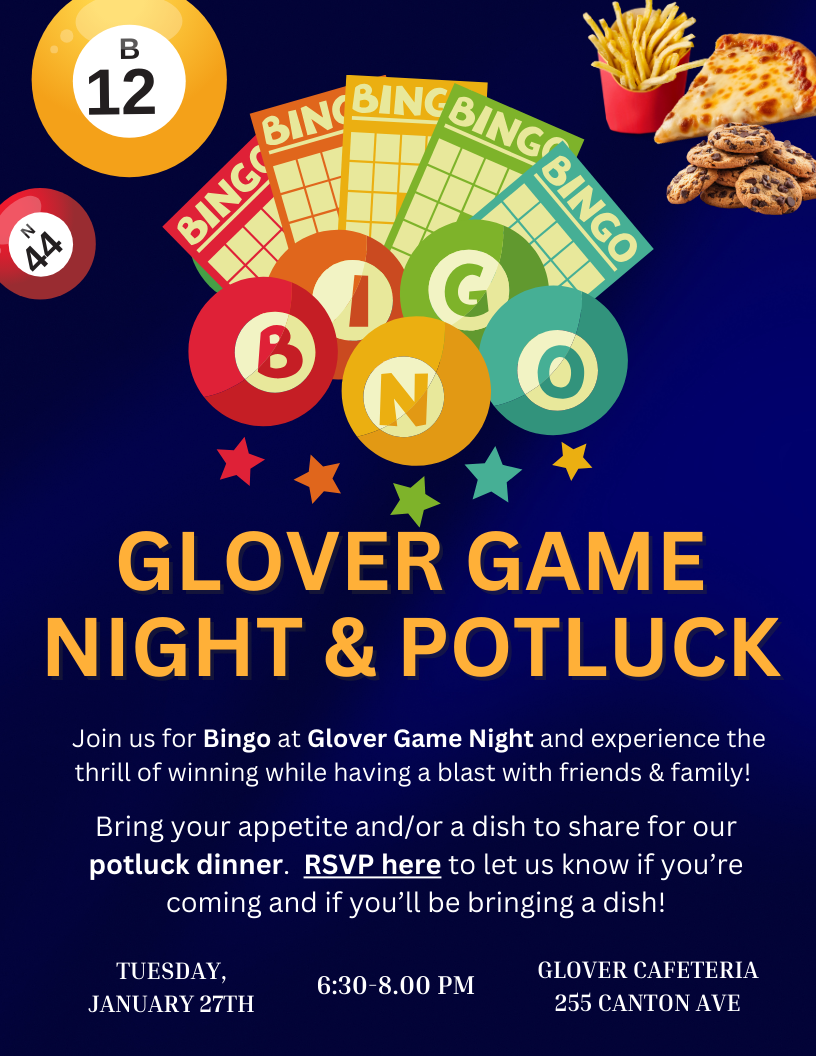 Game Night &amp; Potluck Dinner: January 27