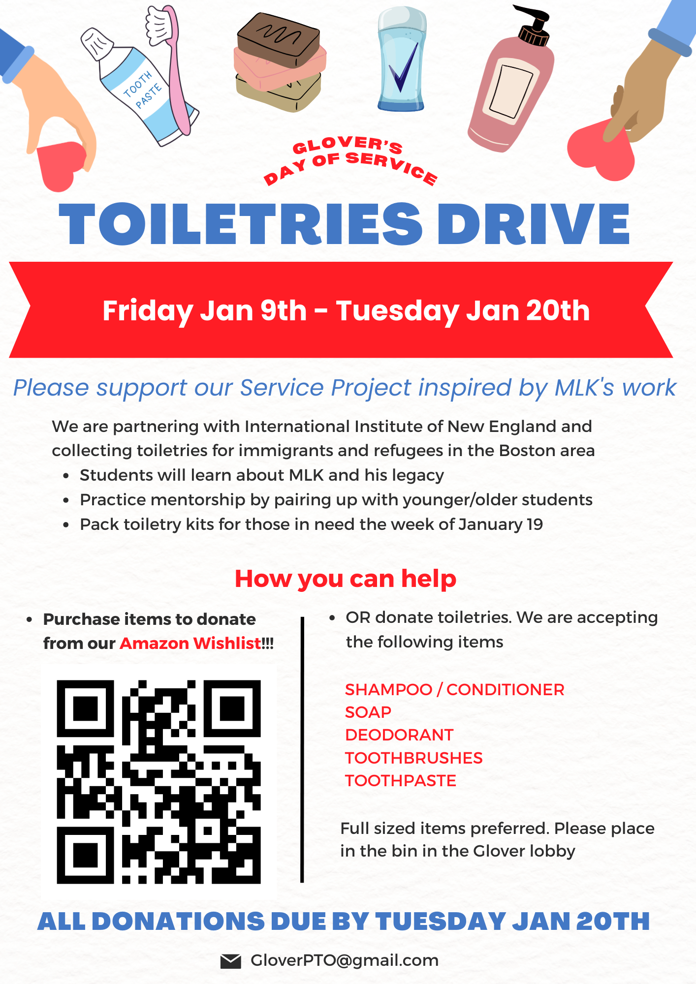 Martin Luther King, Jr. Day of Service Project