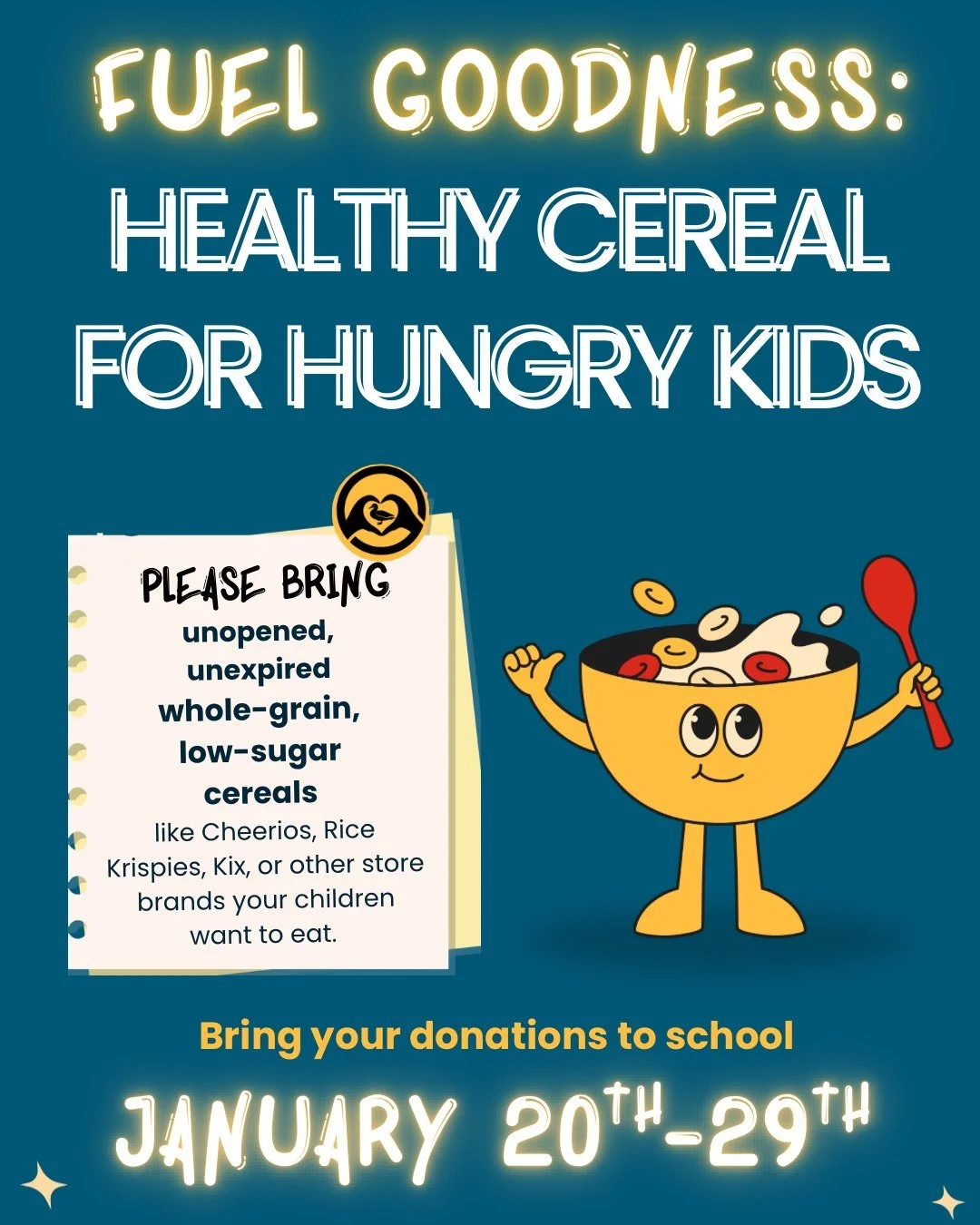 Healthy Cereal for Hungry Milton Kids