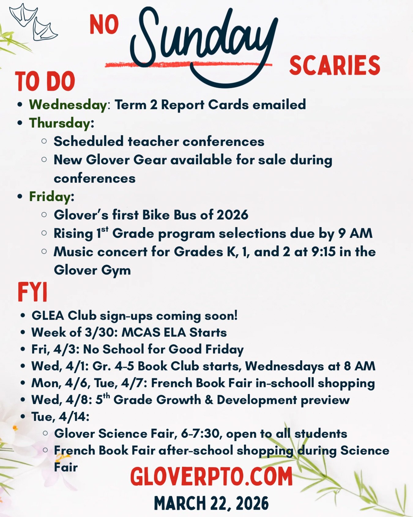 It&rsquo;s officially spring (even if we&rsquo;re facing threats of flurries). Hang on for another busy week!