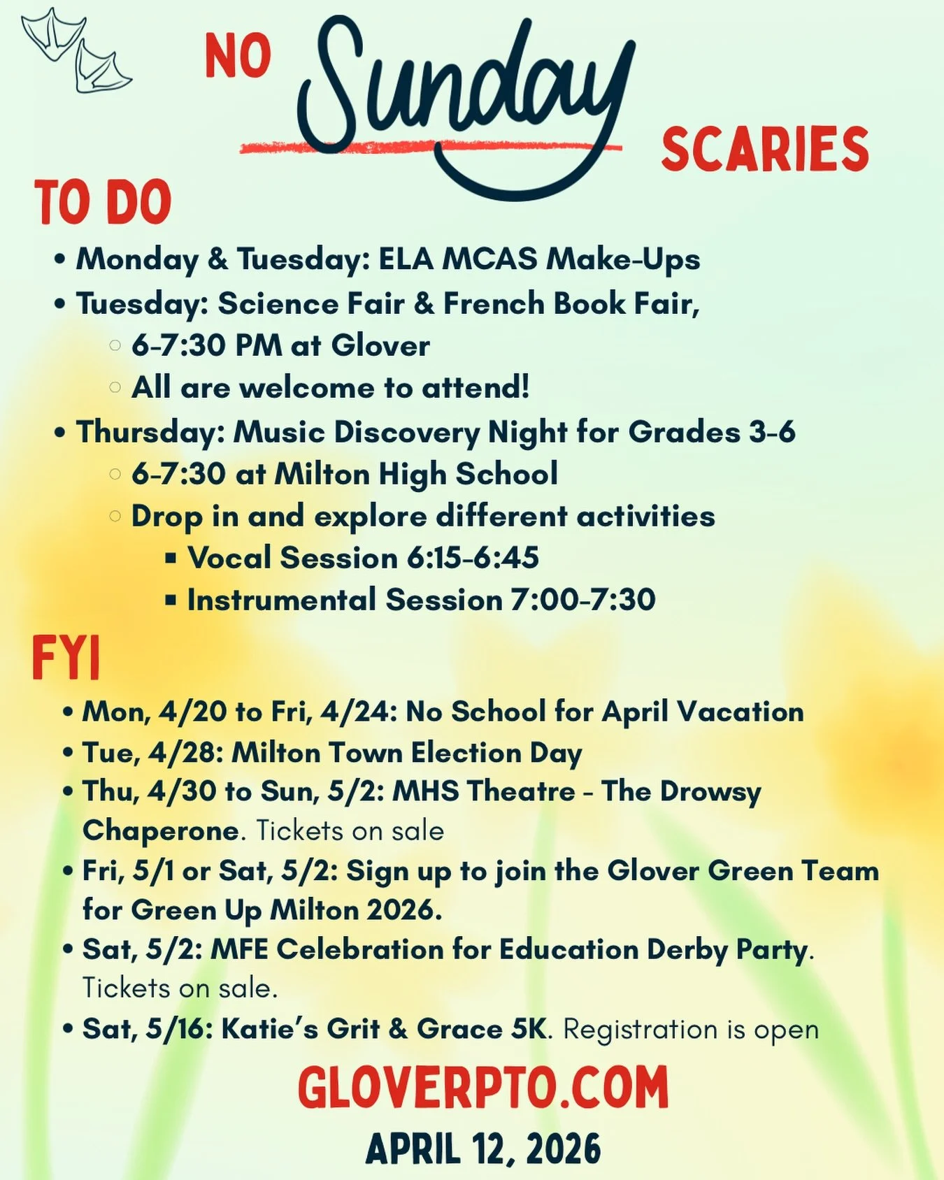 It&rsquo;s going to be in the 60s and 70s all week and vacation is right around the corner. You&rsquo;ve got this! ☀️🌷💪