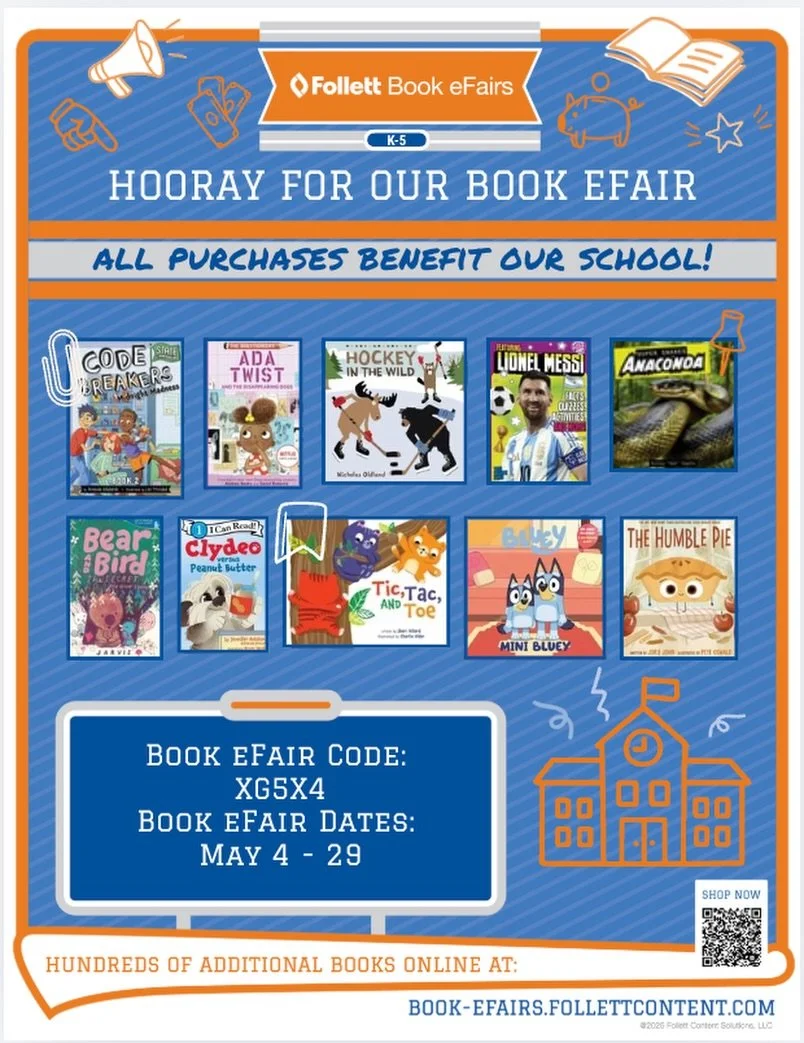 It&rsquo;s ONLINE-Only book fair time! And aside from making sure your kid doesn&rsquo;t come home with yet another fuzzy journal, this fair has other perks&hellip;
🔗 In our Highlights &mdash; order now until May 29 

💻 Students can create personal