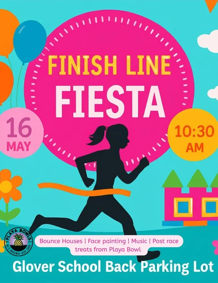Your weekend plans: 
🏃🏻&zwj;♀️Run (or walk) the 5th Annual Katie&rsquo;s Grace + Grit 5K with your friends &amp; family to support the Katie Crowell Foundation
🎉 Celebrate your accomplishment at the Finish Line Fiesta with fun activities for the w