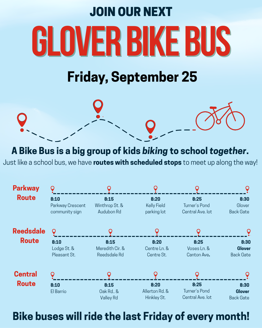 Glover Bike Bus