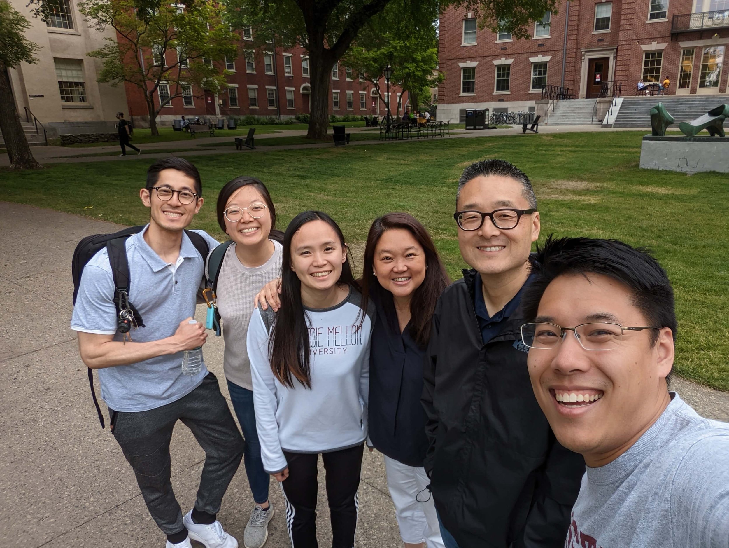 Aurona, Daniel, and other mentors at Brown University