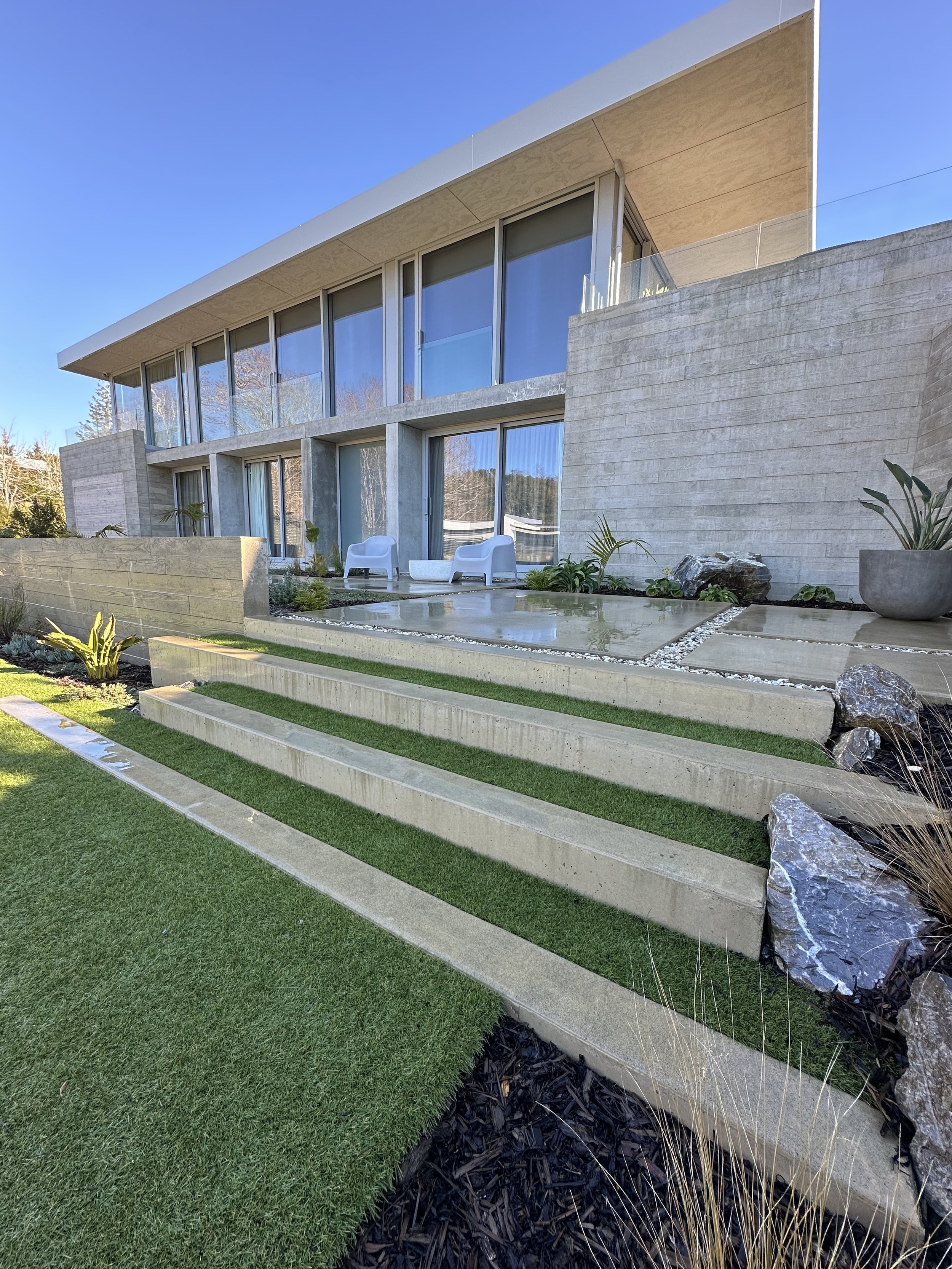 Driveway, Patio and Steps