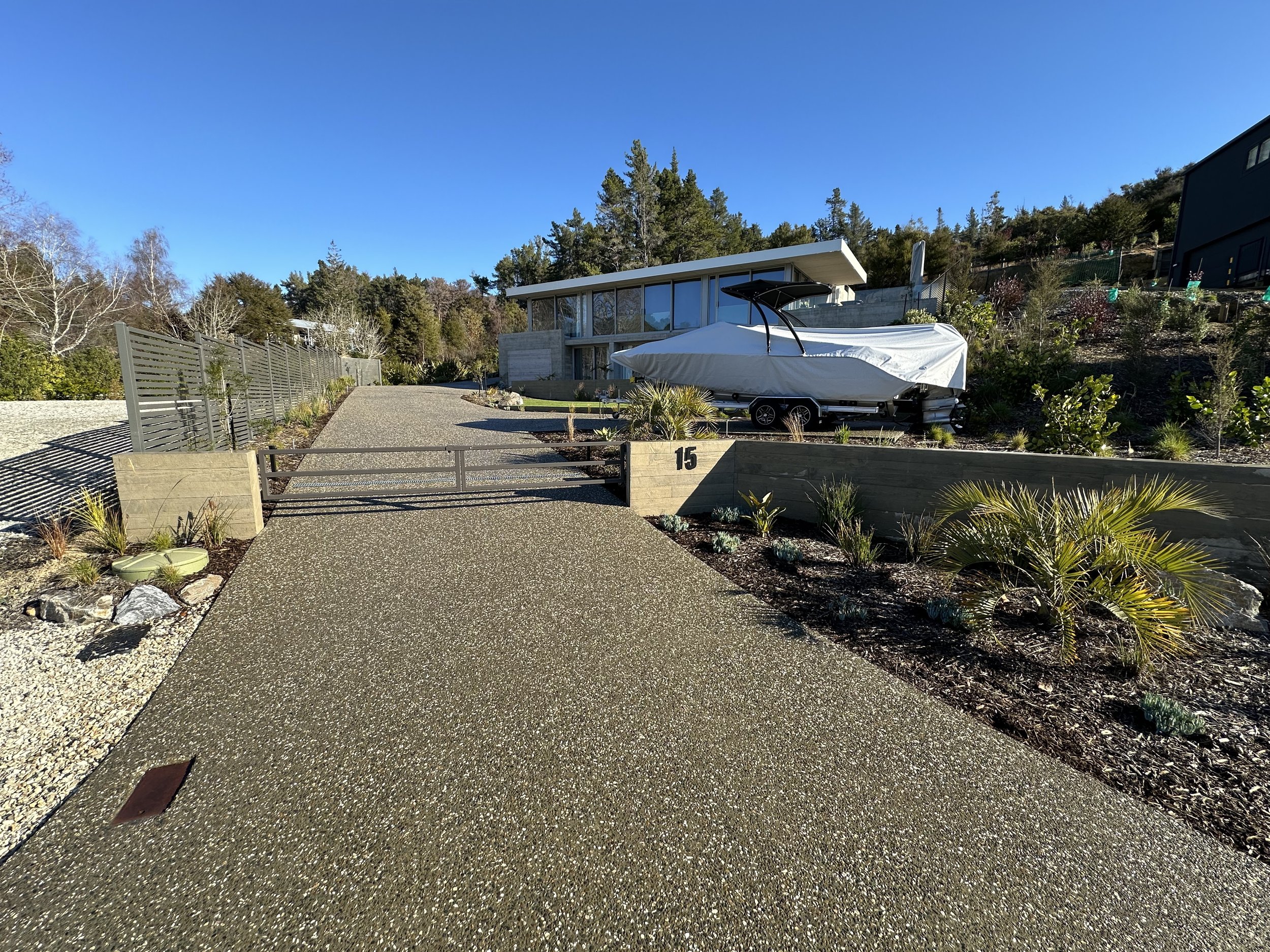 Driveway, Patio and Steps