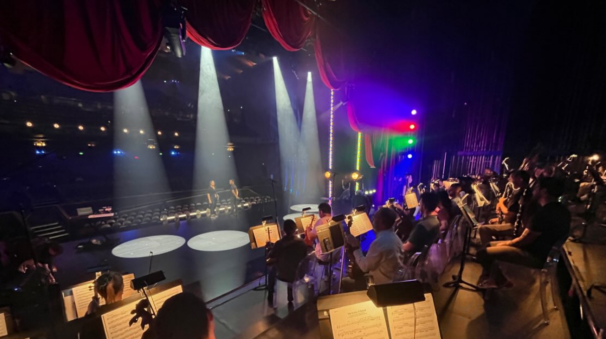 Recording session at the Wiltern with comedian Josh Johnson (03/2026)
