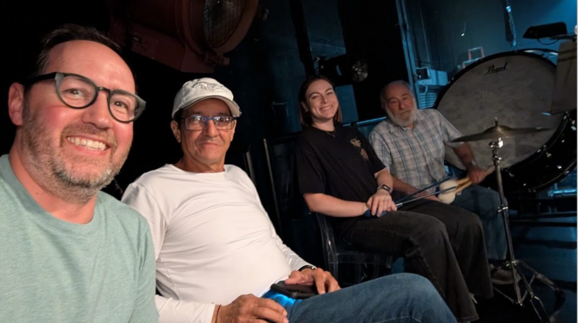 Percussion backstage at Josh Johnson "Symphony" (03/2026)