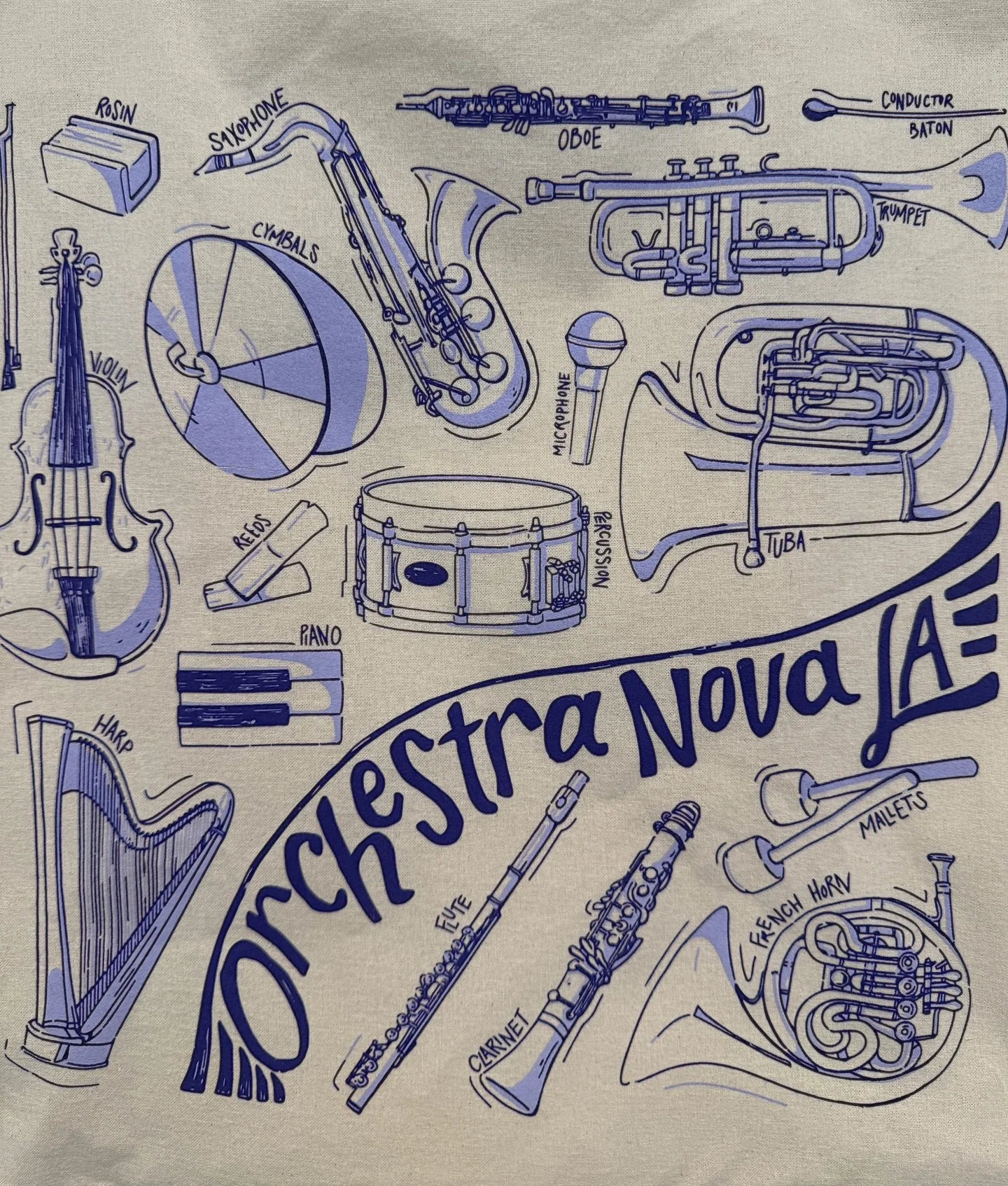 If you missed our merch table at a recent concert, we&rsquo;re bringing it to you online! 📦🎵👕💻

We have new totes, classic totes, and stickers galore available for purchase. All proceeds support our orchestra! If you are interested please send us