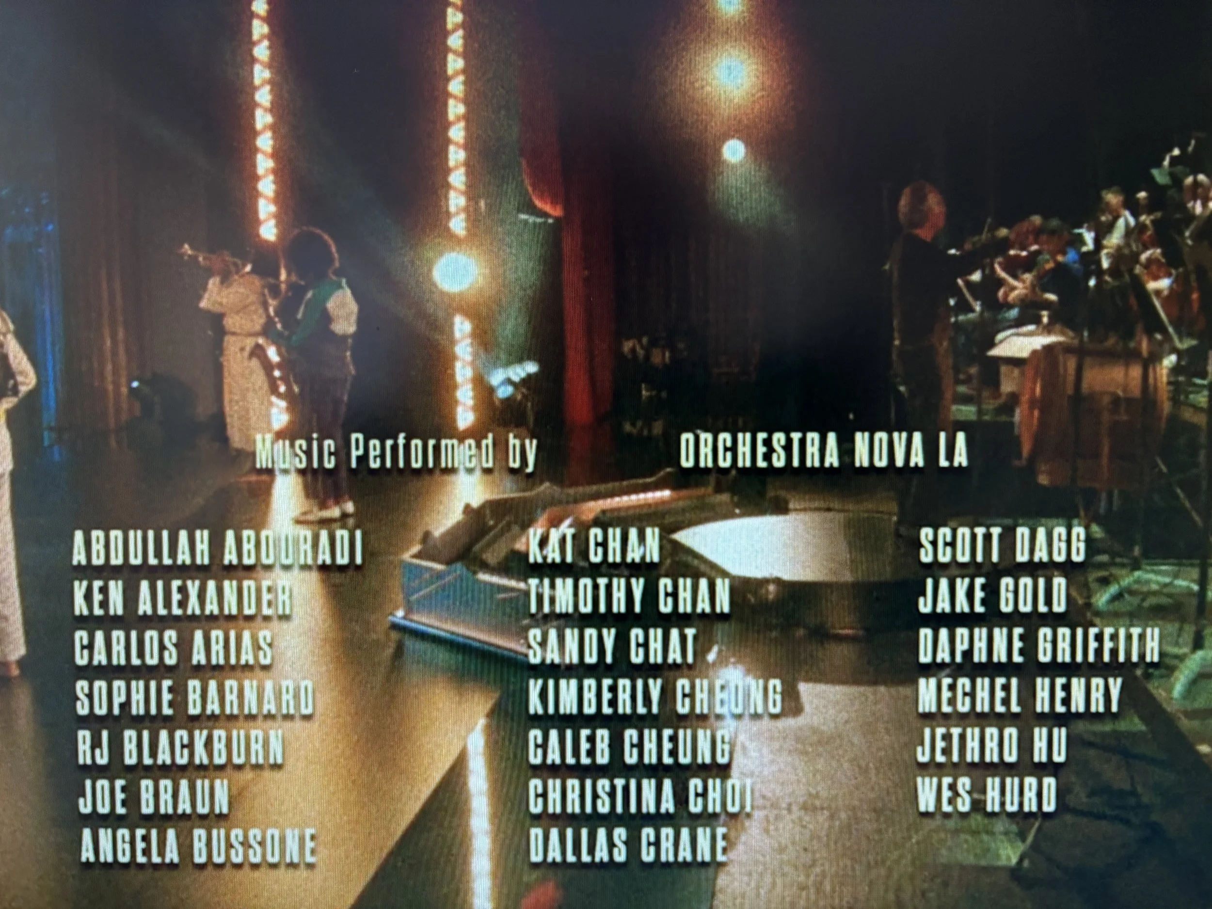 Josh Johnson "Symphony" Credits