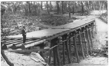 Upper Kalgan Bridge construction 1939/1940