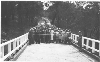 The Kalgan bridge opening in 1940