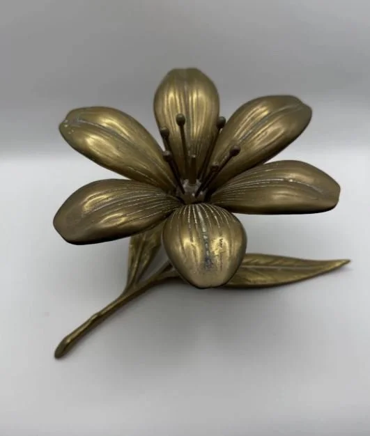 Lotus Ash tray Brass