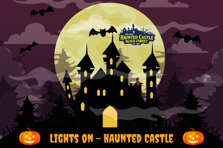 Lights On Haunted Castle family event