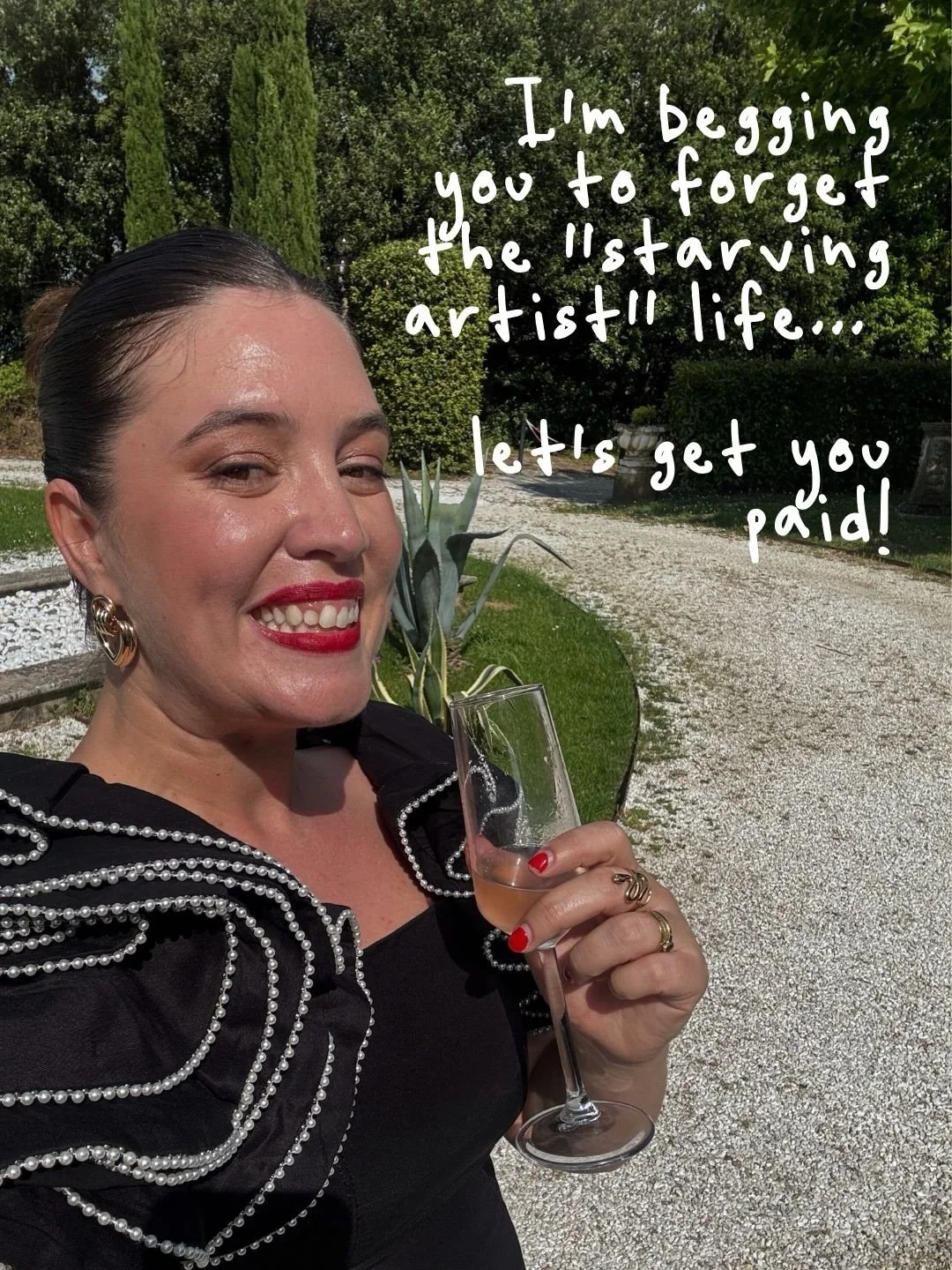 BEING TALENTED MEANS YOU SHOULD BE RICH.

You can make your art your business, get paid properly, and still keep your freedom, your sanity, and your creative spark. 

You don&rsquo;t need to keep burning yourself out to prove you&rsquo;re legit, you 