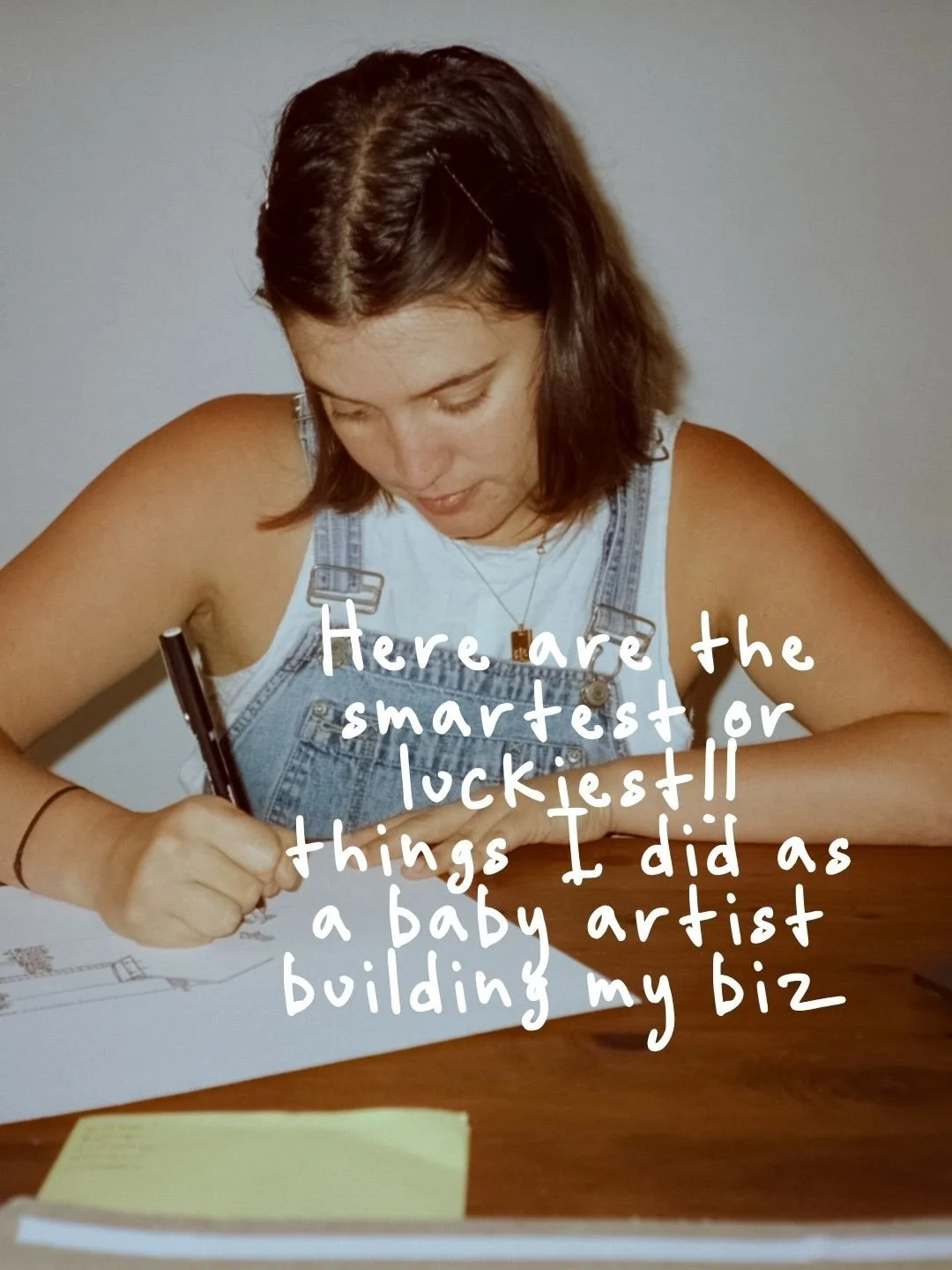 If I could start my creative business all over tomorrow, oh&hellip;the things I WOULD do differently. 🙃⁣
⁣
But, along the way, there were a handful of choices I made that I&rsquo;d absolutely do again (and again, and again!!) whether they were actua