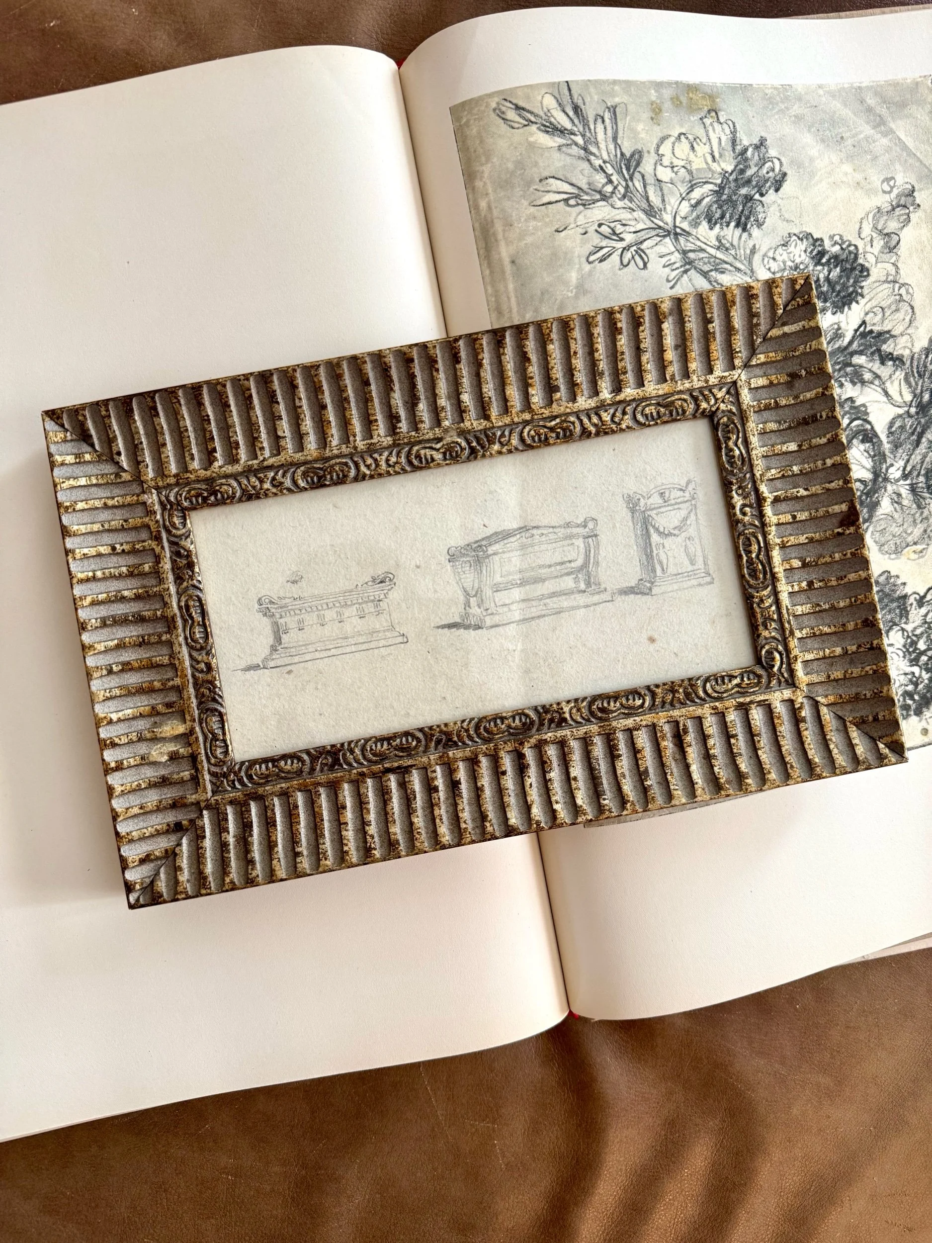 vintage parisian architectural drawing 3 of 3