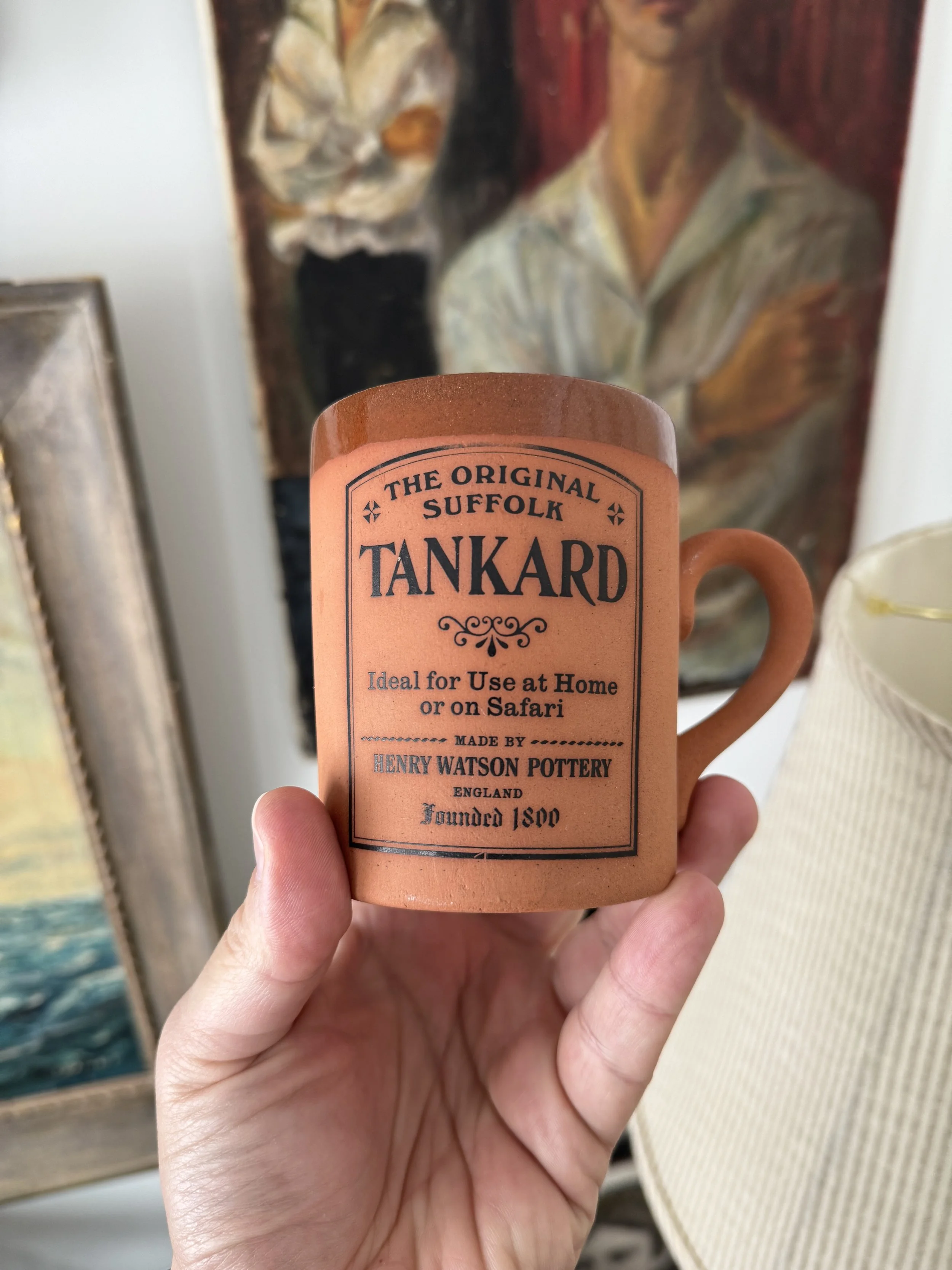 tankard safari terra-cotta mug