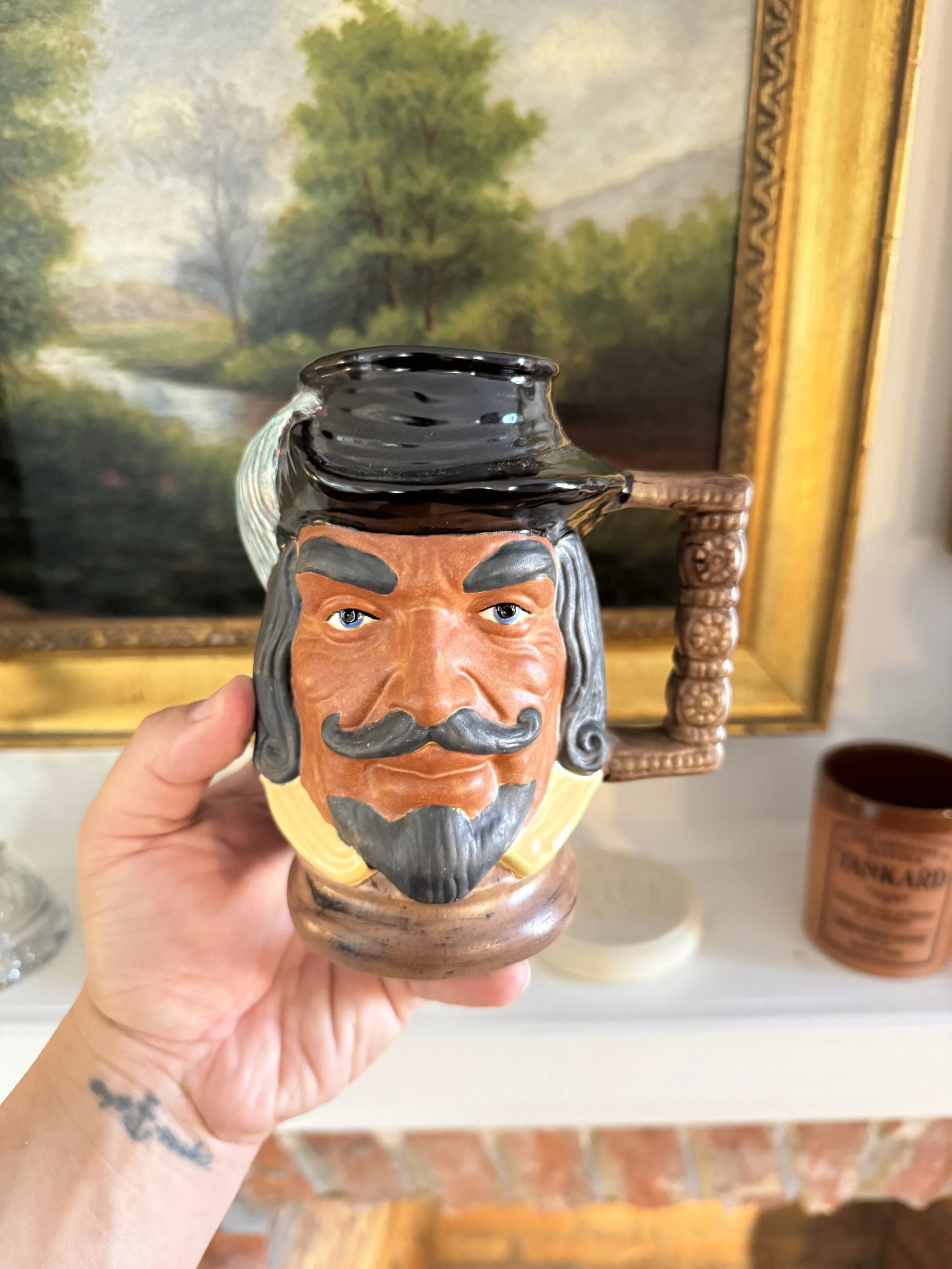 vintage swashbuckler toby mug