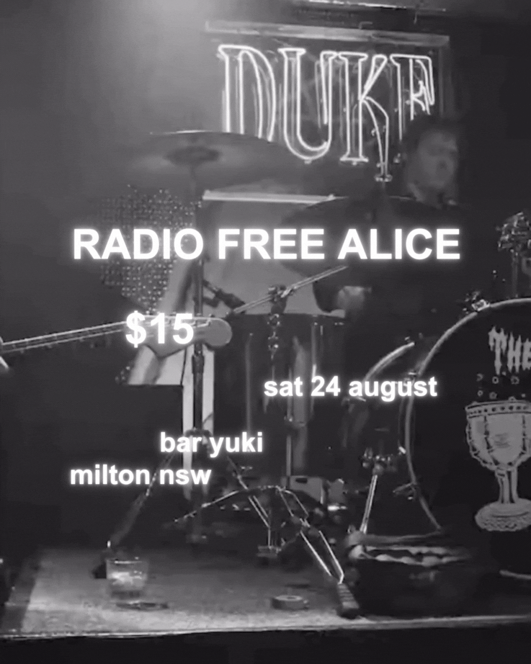 RADIO FREE ALICE LIVE @ BAR YUKI