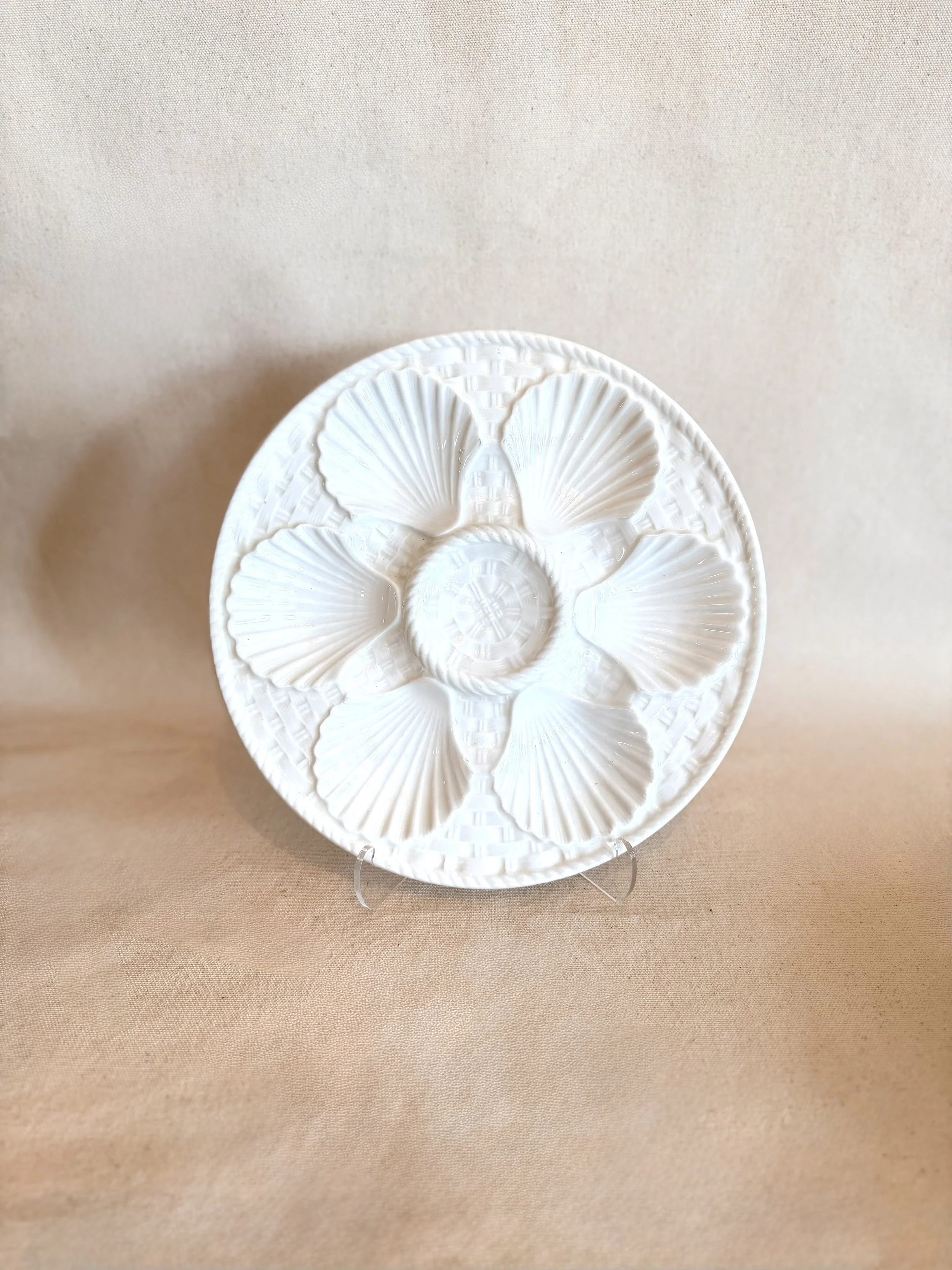FRENCH LONGCHAMP OYSTER PLATE