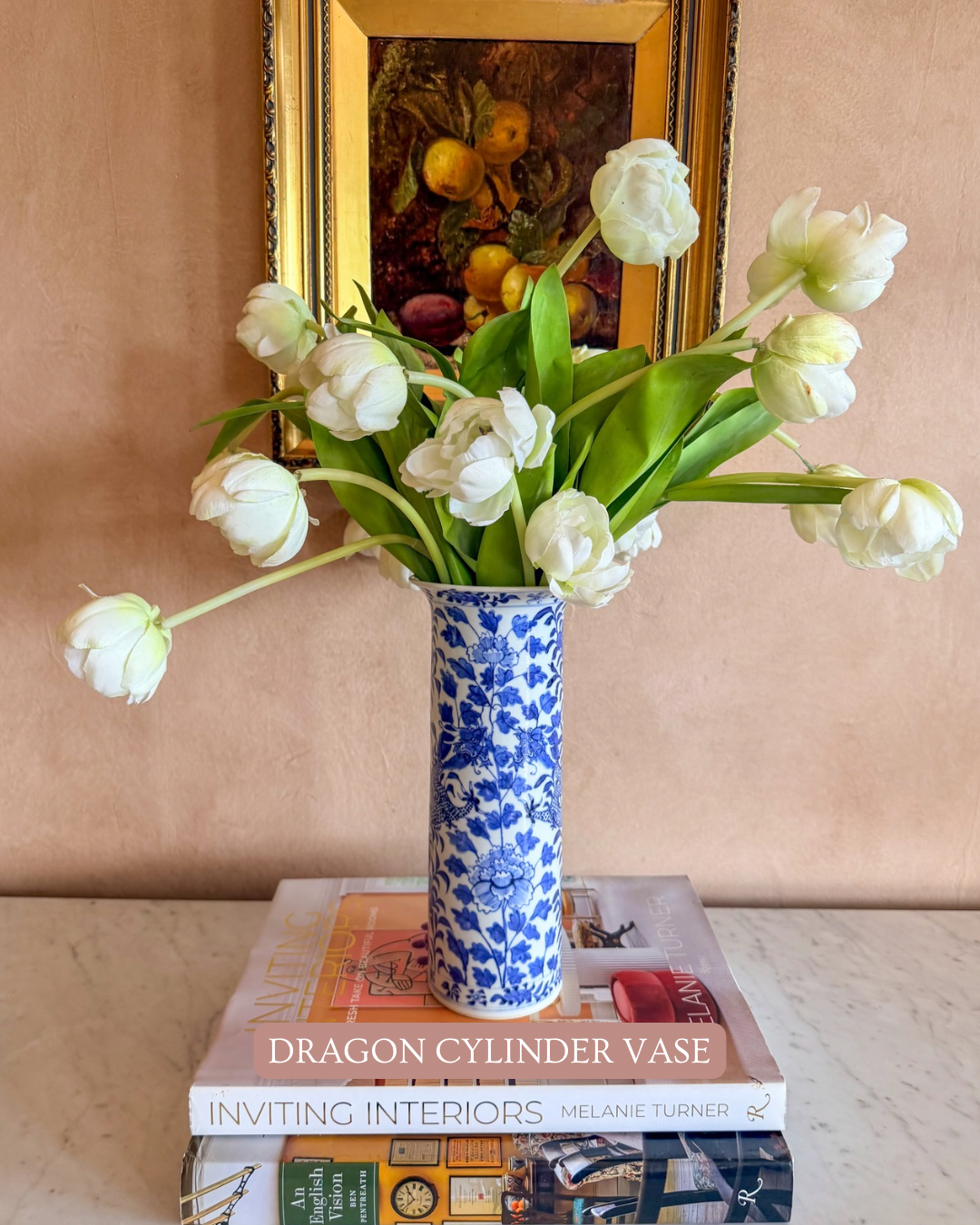 DRAGON CYLINDER VASE