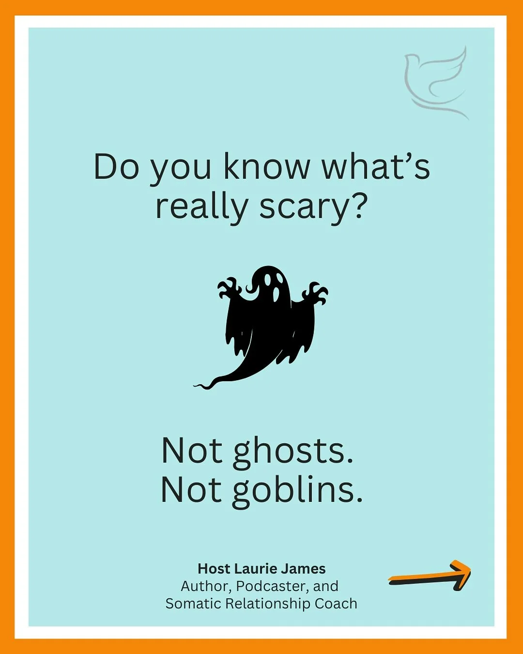 This Halloween, let&rsquo;s talk about what&rsquo;s really scary&hellip; 👻

It&rsquo;s not the ghosts or the goblins &mdash; it&rsquo;s being disconnected from your own body.
 When you ignore your stress, tension, pain, or anxiousness in your body, 