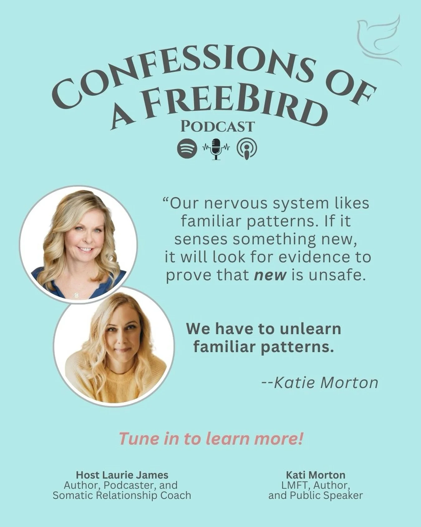 Our nervous system will choose familiar over healthy every time &mdash; even if the familiar pattern is draining, overwhelming, or no longer serving us.

In my latest podcast conversation with therapist Kati Morton, and author a new book,  Why Do I K