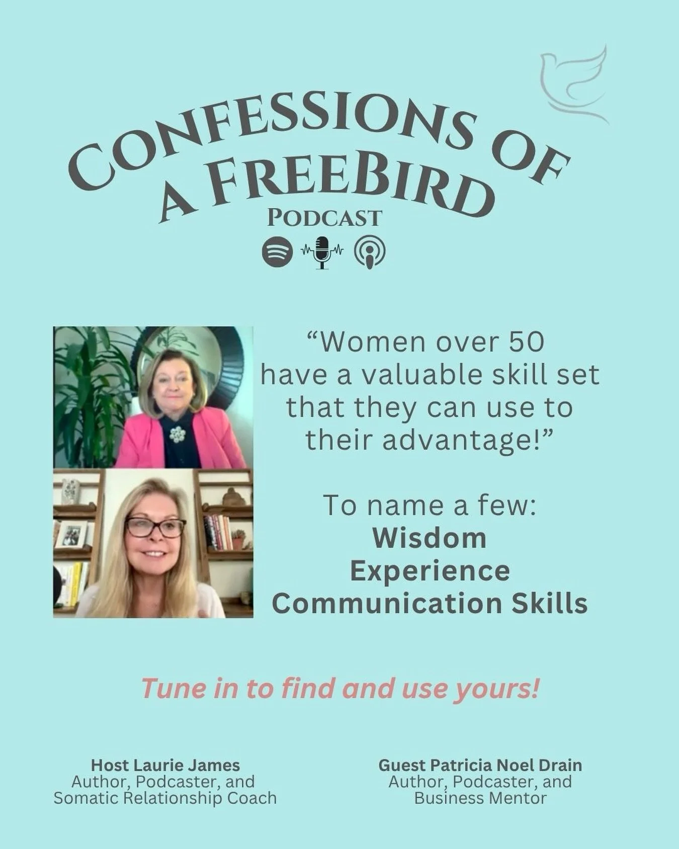 Can we talk about something for a second? 👇
We spend so much of midlife wondering if we&rsquo;ve missed something &mdash; but what if everything we&rsquo;ve experienced has actually given us an edge?
That&rsquo;s exactly what @patricianoeldrain and 