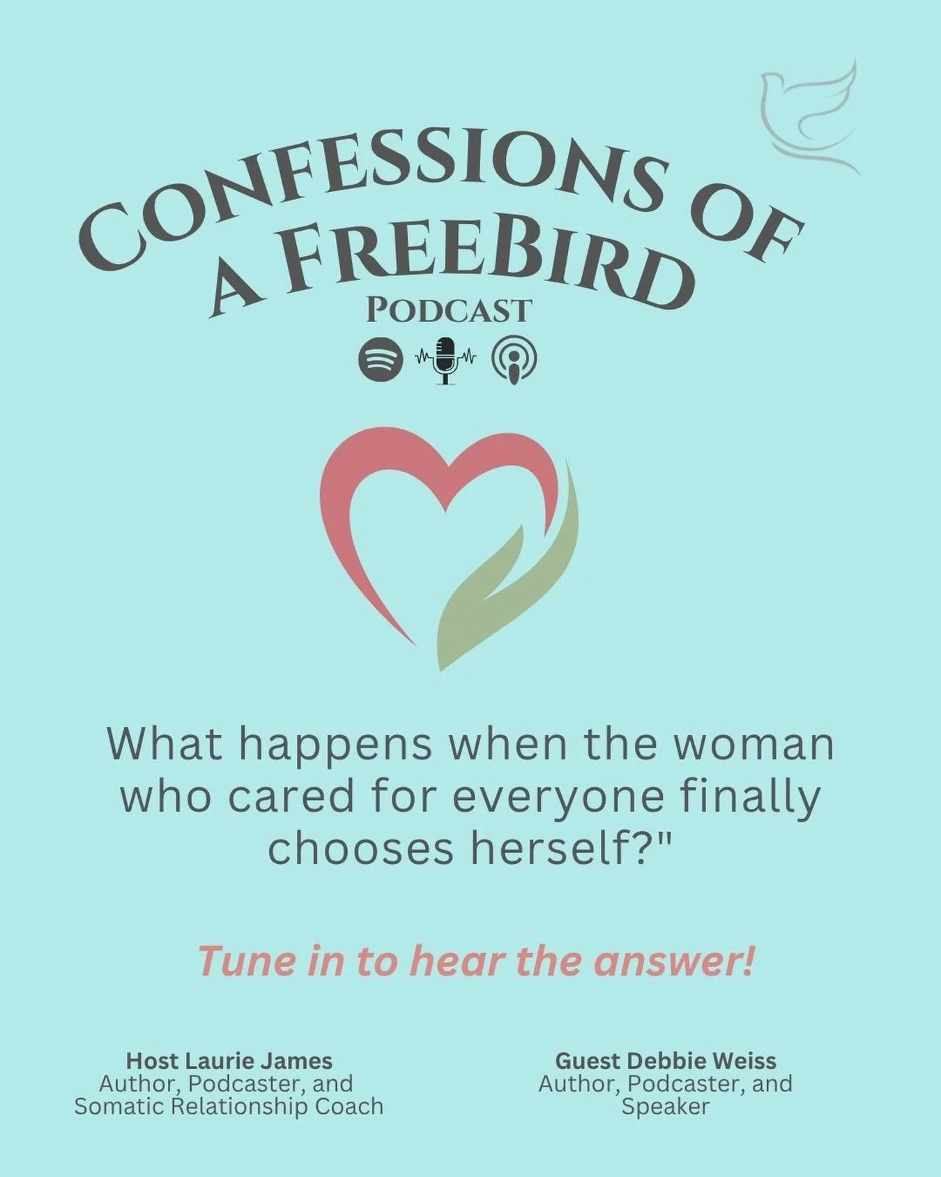 Who am I? 

If you&rsquo;ve ever asked yourself that  question, my recent guest, @debbie.r.weiss has a powerful story about the moment she asked herself that question and couldn&rsquo;t answer it because she buried it underneath  30 years being a dau