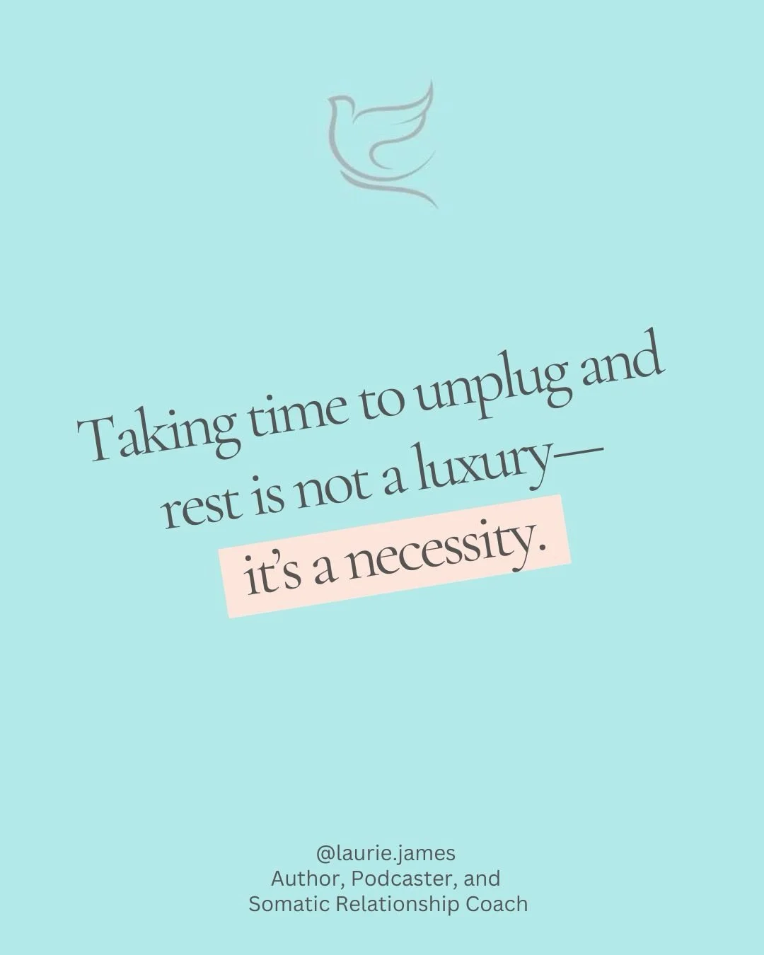 I&rsquo;ve been unplugged for the last week, and it feels soo good to be off social media. 

And honestly? Rest used to feel like something I had to earned and It still does sometimes.

And you don&rsquo;t need to pay for a big vacation to rest!!! 😳