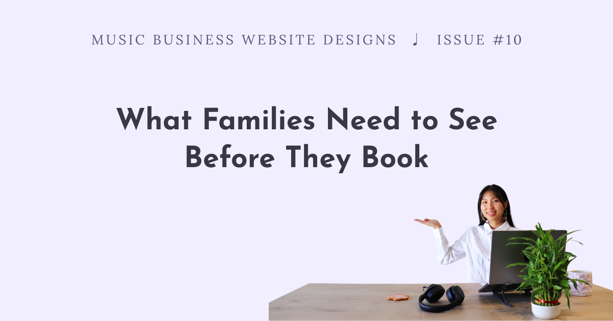 What Families Need to See Before They Book