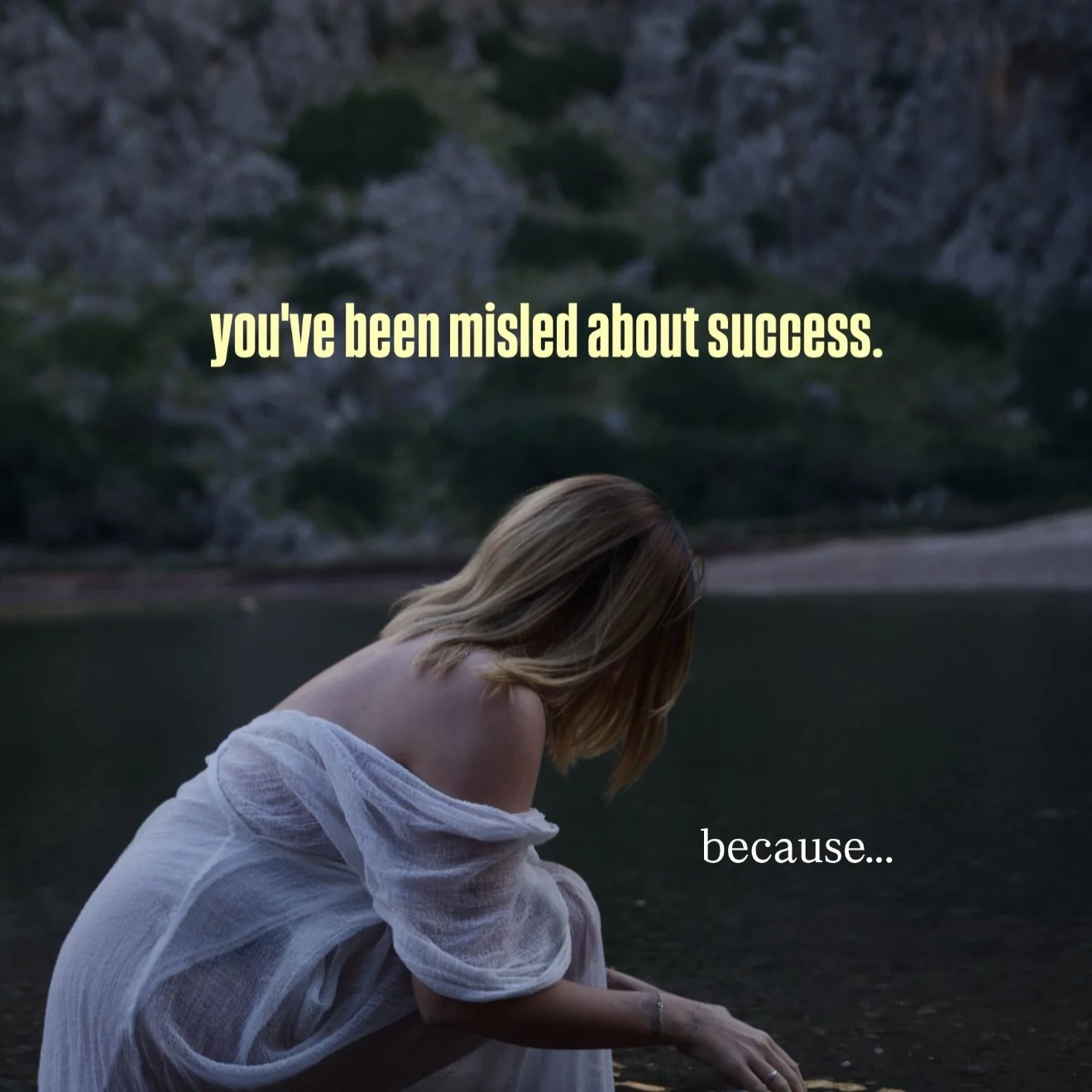 what does success actually mean to you? 🍒✨🫦

if you never asked yourself that question, you're probably running after something you never chose {and letting things be the way they are is choosing them as well chrm chrm 😂}

the moment you sit with 