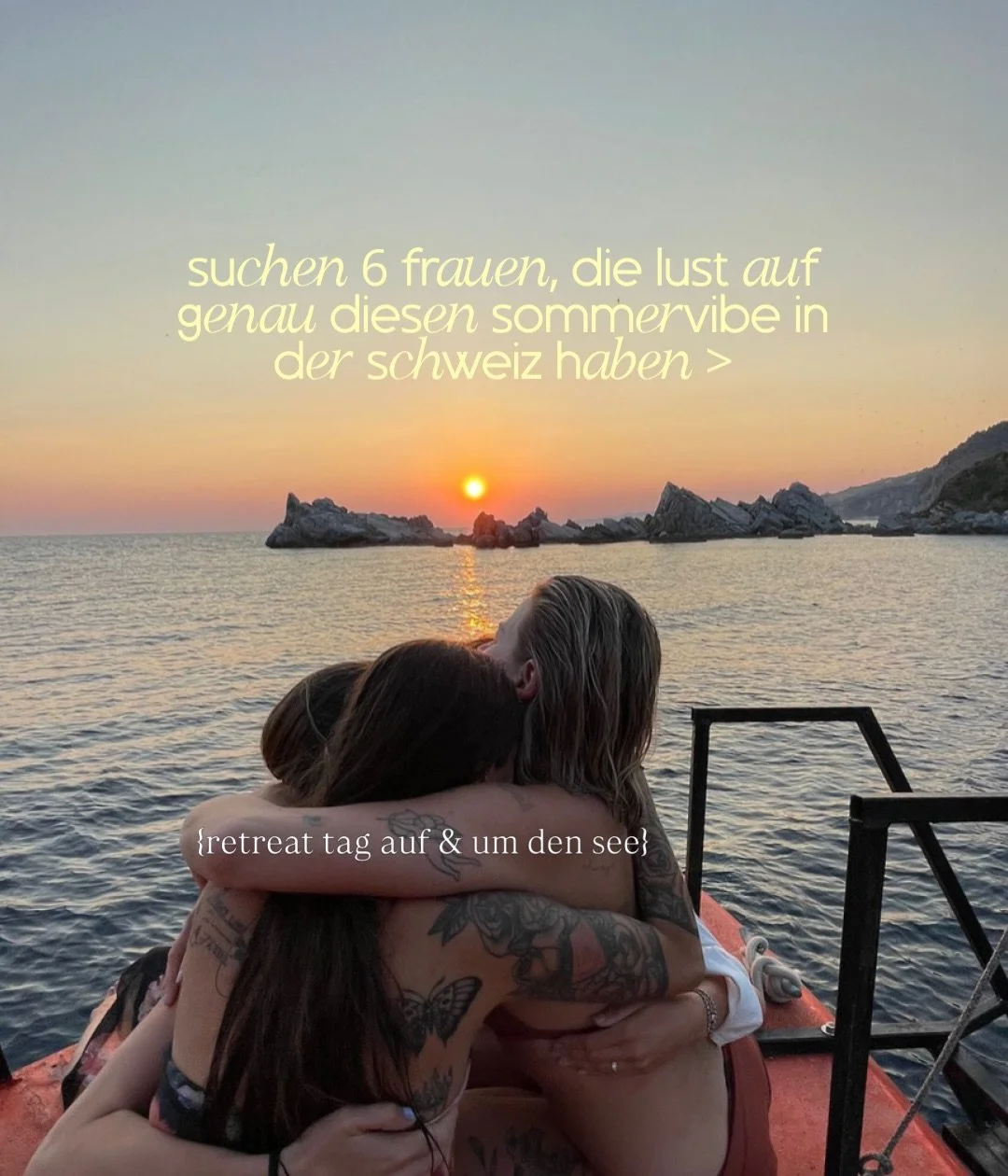 W&auml;hrend einer Tattoosession haben @skipperseri und ich uns kennengelernt und spontan ein Dayretreat auf &amp; um den See kreiert. 🌊⚓️ Seri erz&auml;hlte mir von ihrer Geschichte, vom See, vom Segeln, von ihrer eigenen Bootsfahrschule und von ih