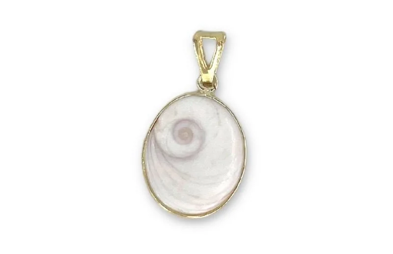 Pendentif œil De Sainte Lucie Ovale En Pierre Naturelle, Collier Non Inclus - Neuf Sans Emballage